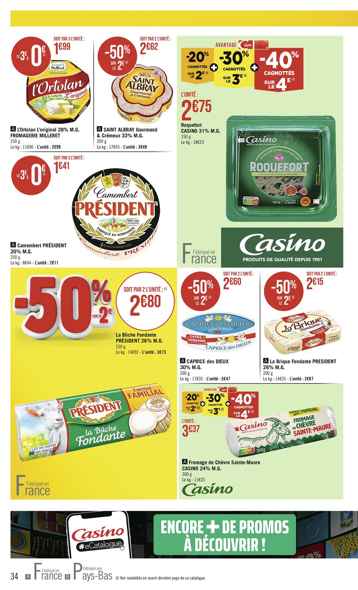 Catalogue Casino Supermarché, page 00034