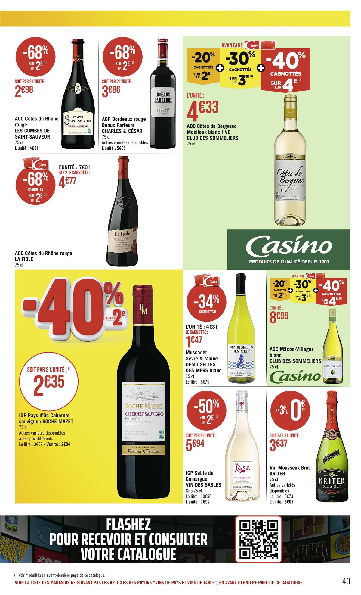 Catalogue Casino Supermarché, page 00043