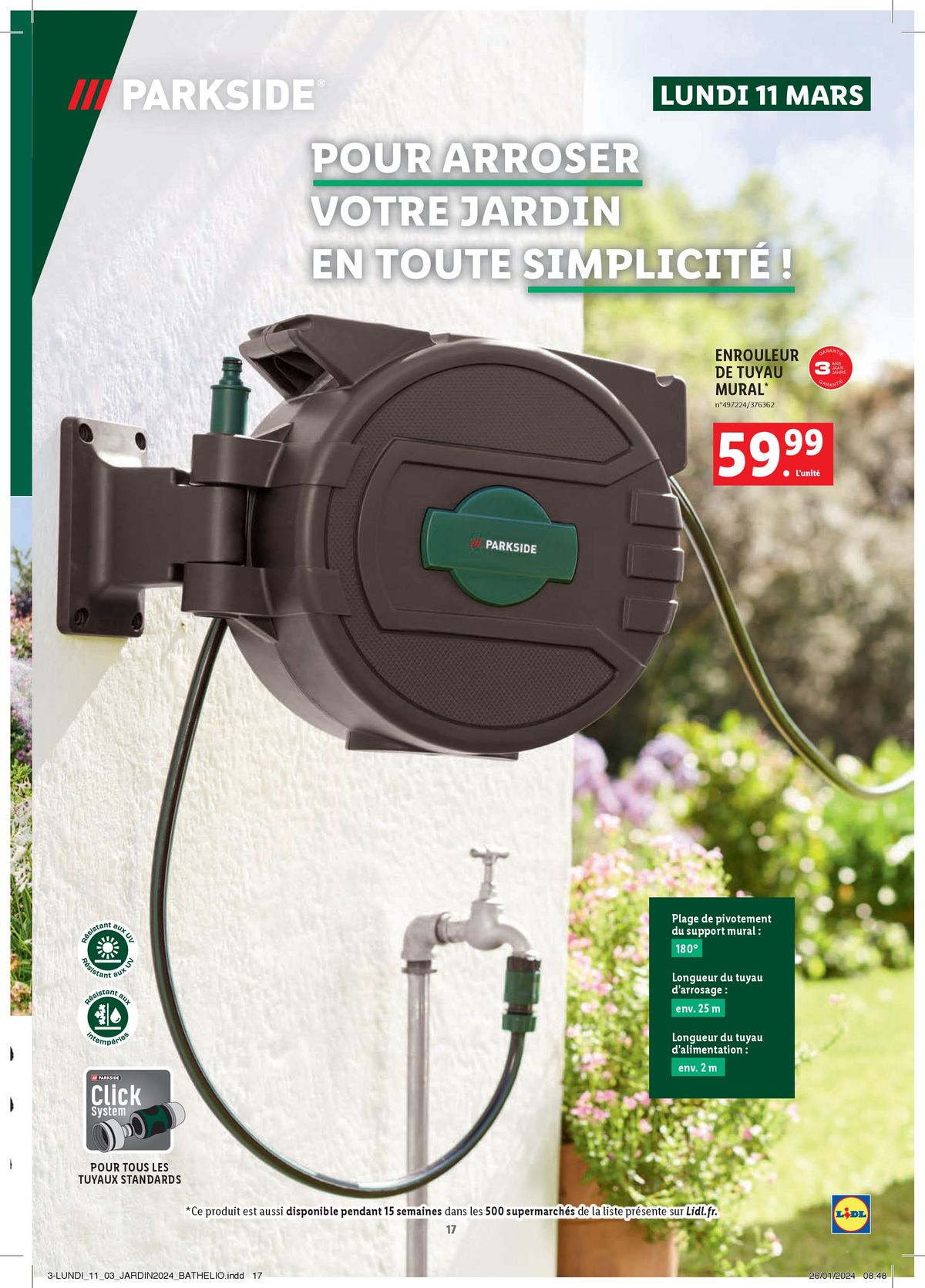 Catalogue Catalogue jardin: outils et accessoires, page 00017