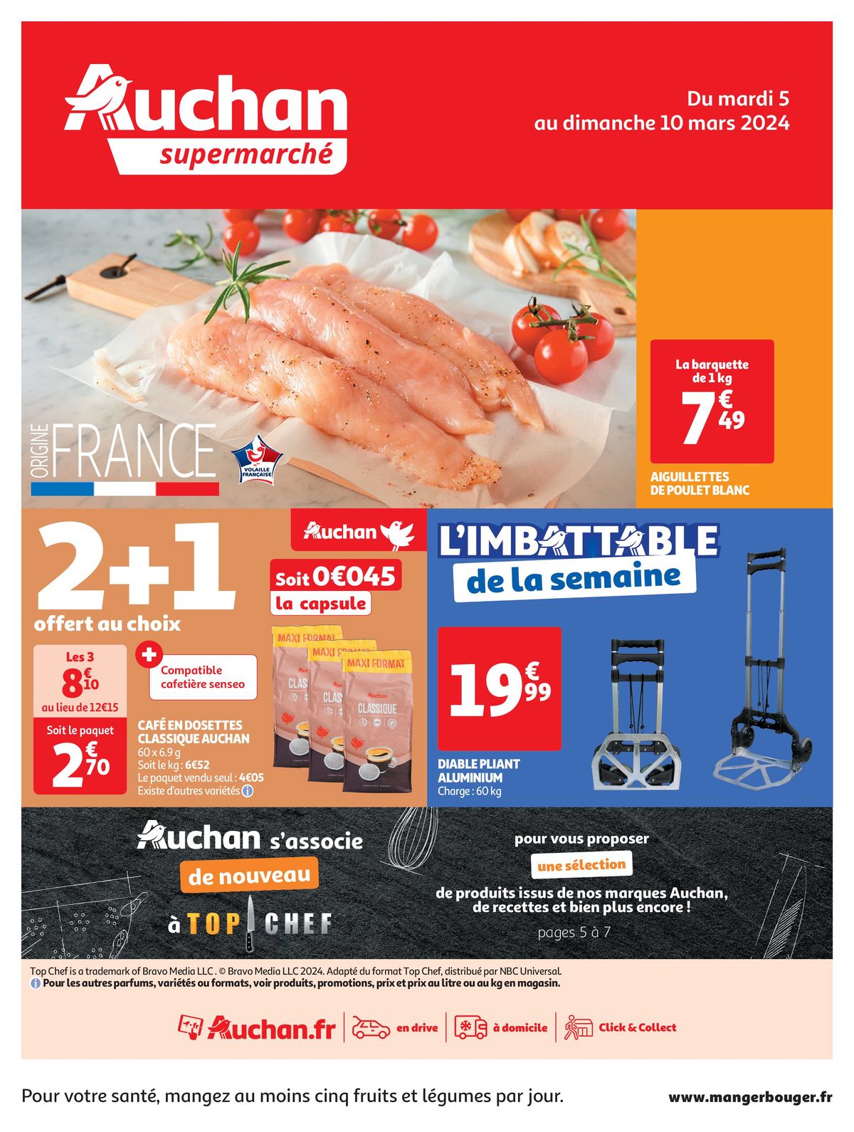 Catalogue Auchan et Top Chef, page 00001