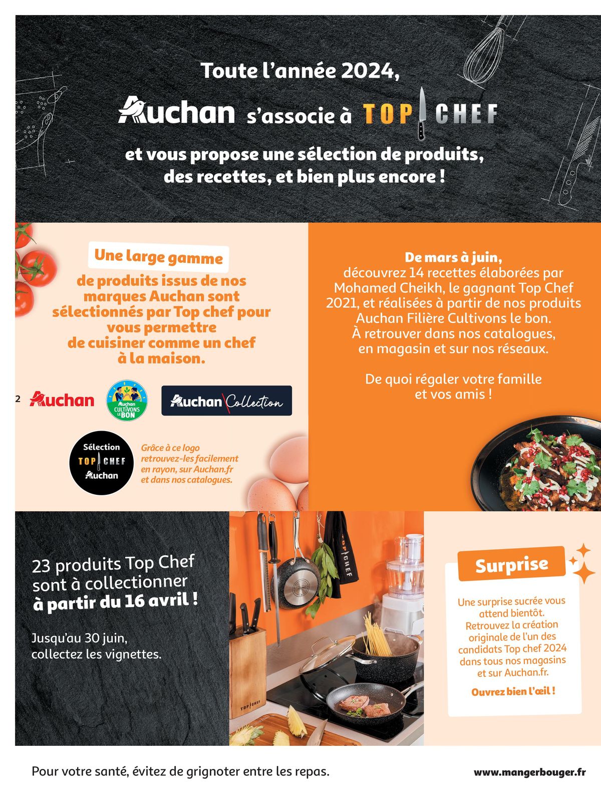 Catalogue Auchan et Top Chef, page 00002