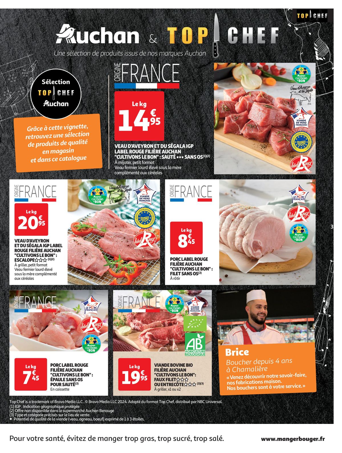 Catalogue Auchan et Top Chef, page 00003