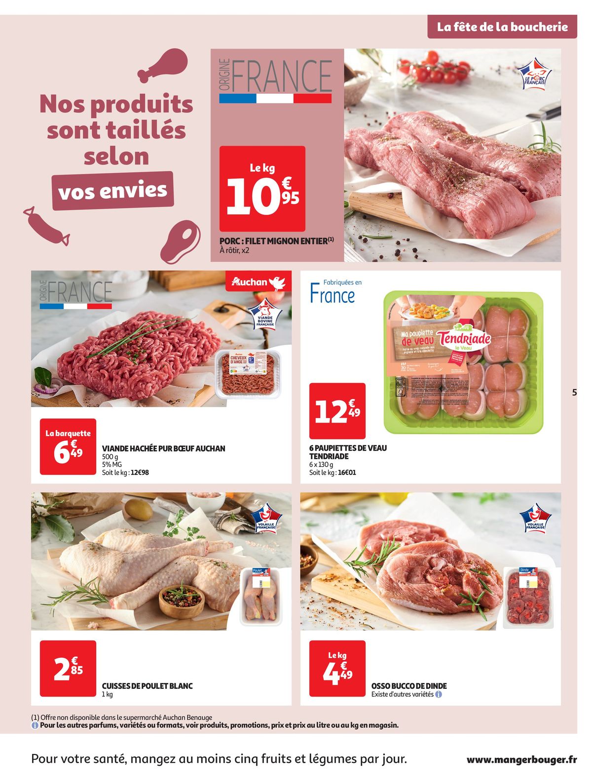 Catalogue Auchan et Top Chef, page 00005