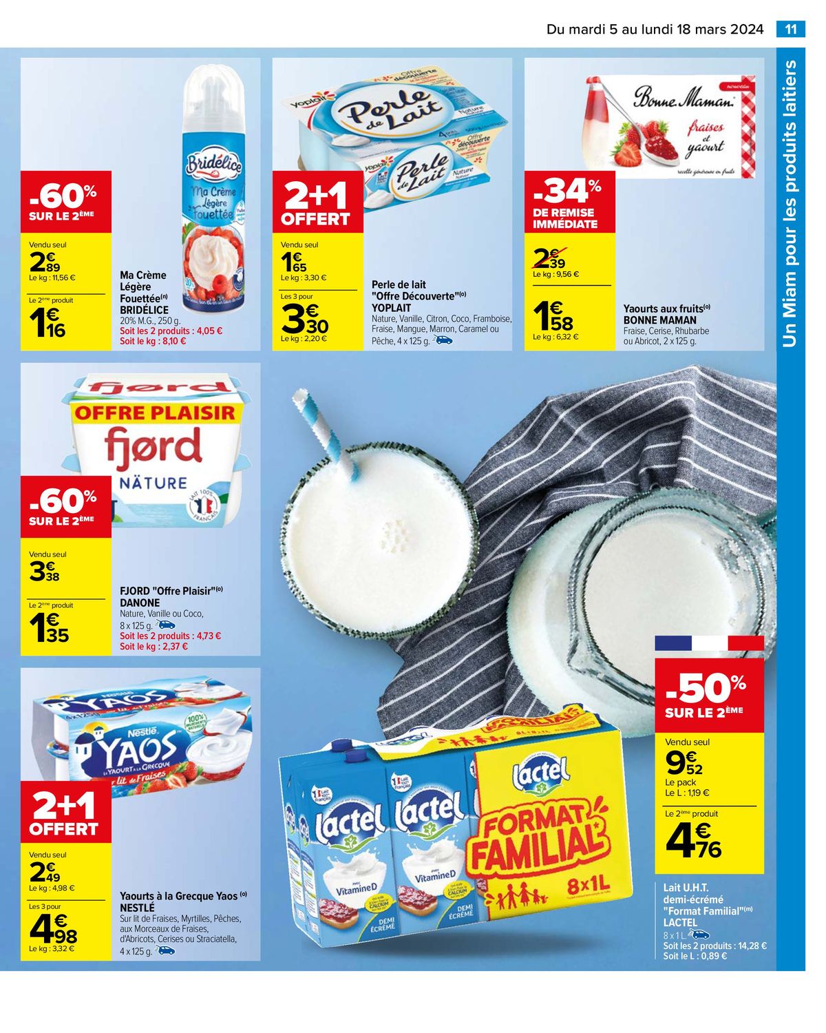 Catalogue Un MIAM pour les produits laitiers, page 00013