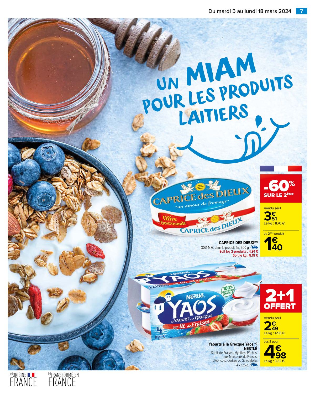 Catalogue Un MIAM pour les produits laitiers, page 00009