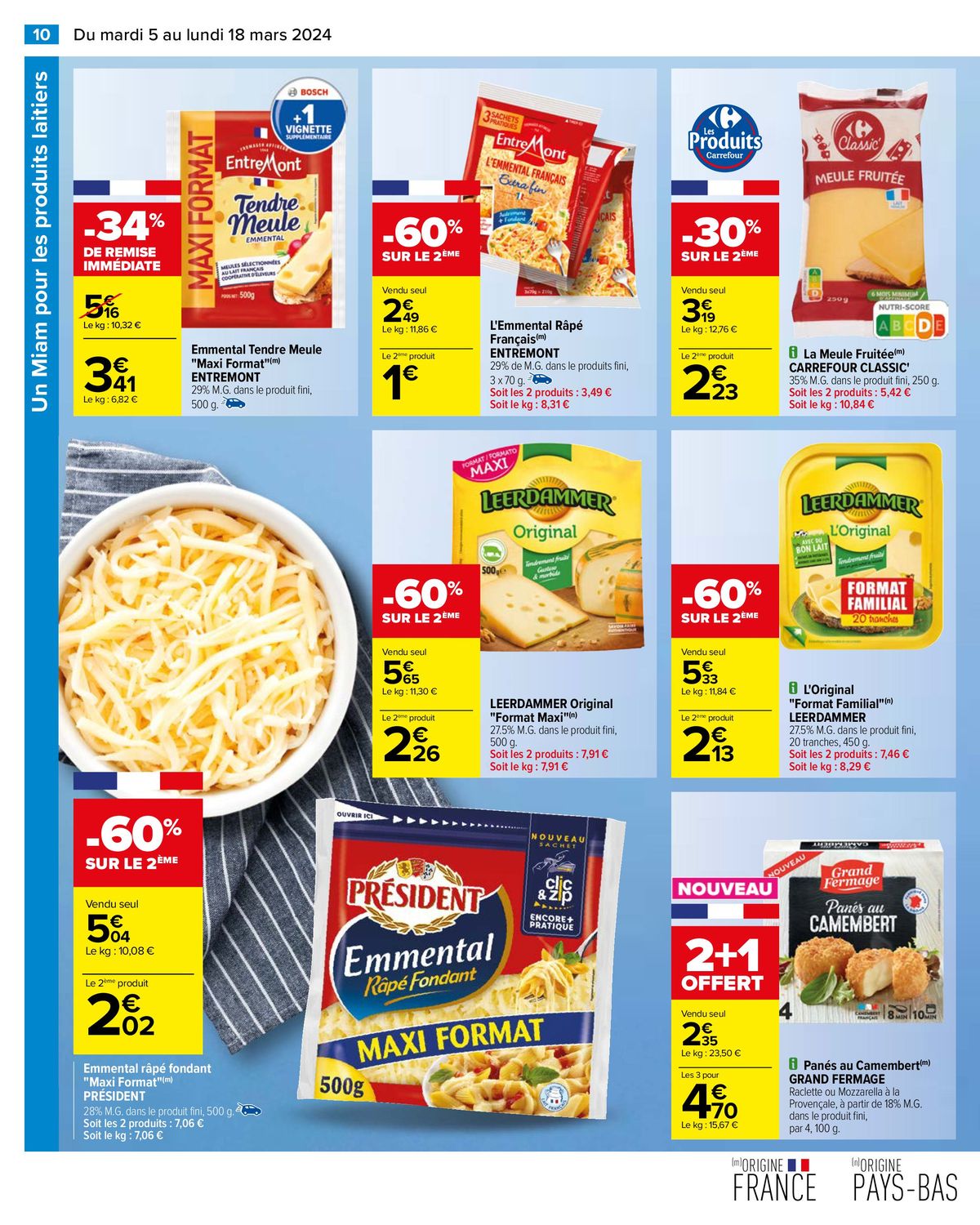 Catalogue Un MIAM pour les produits laitiers, page 00012