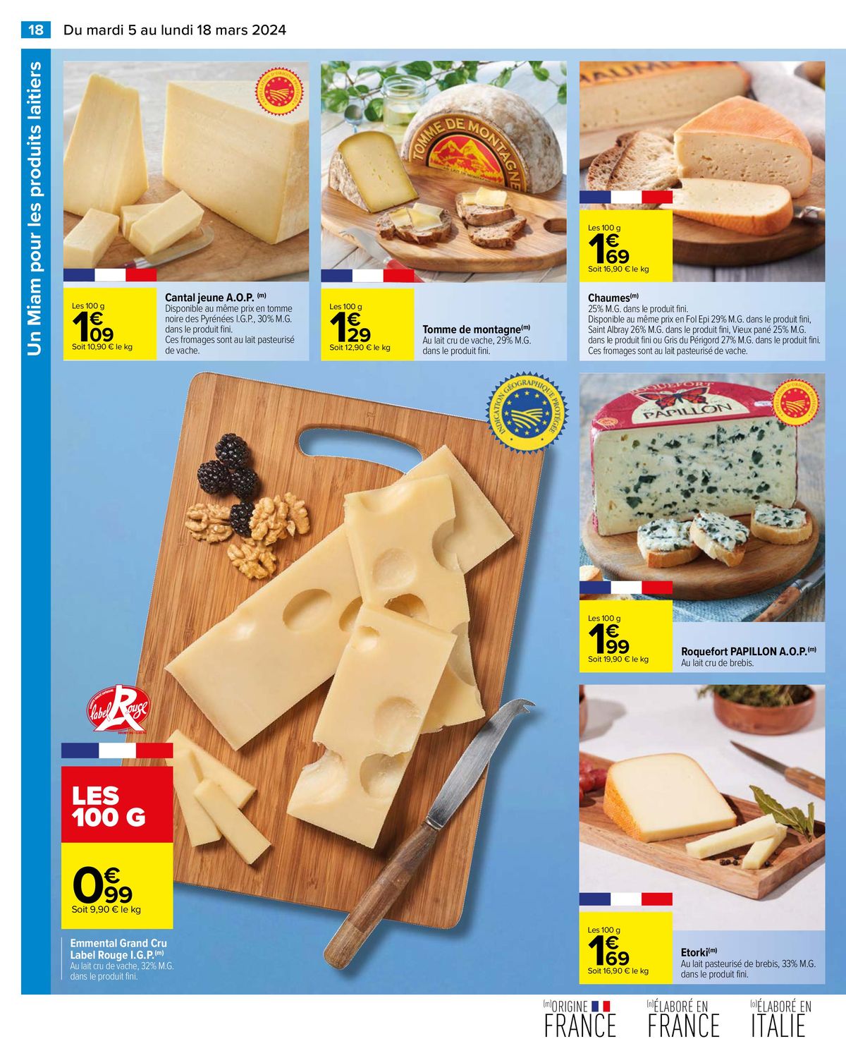 Catalogue Un MIAM pour les produits laitiers, page 00020