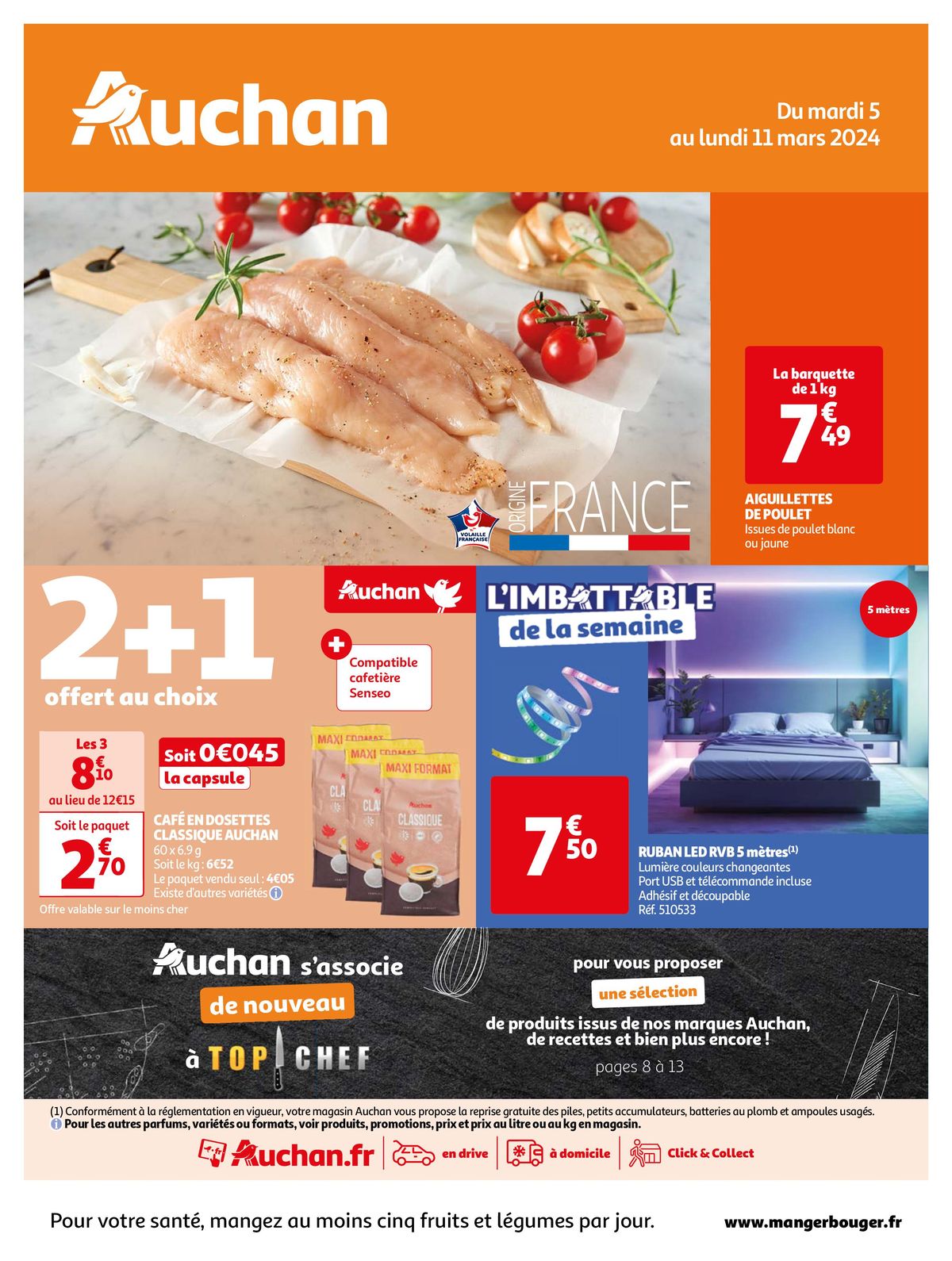 Catalogue Auchan s'associe de nouveau à Top Chef !, page 00001