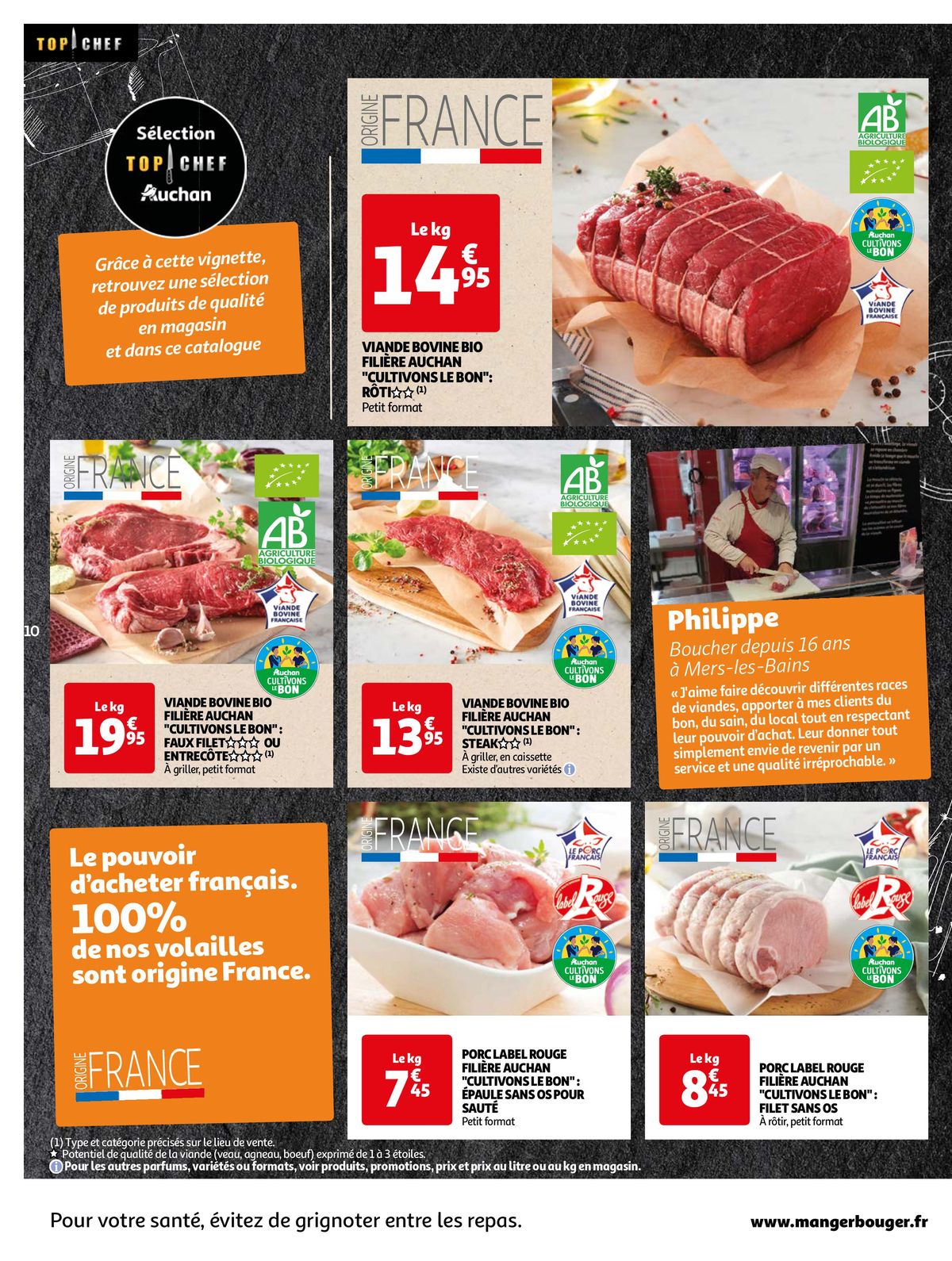 Catalogue Auchan s'associe de nouveau à Top Chef !, page 00010