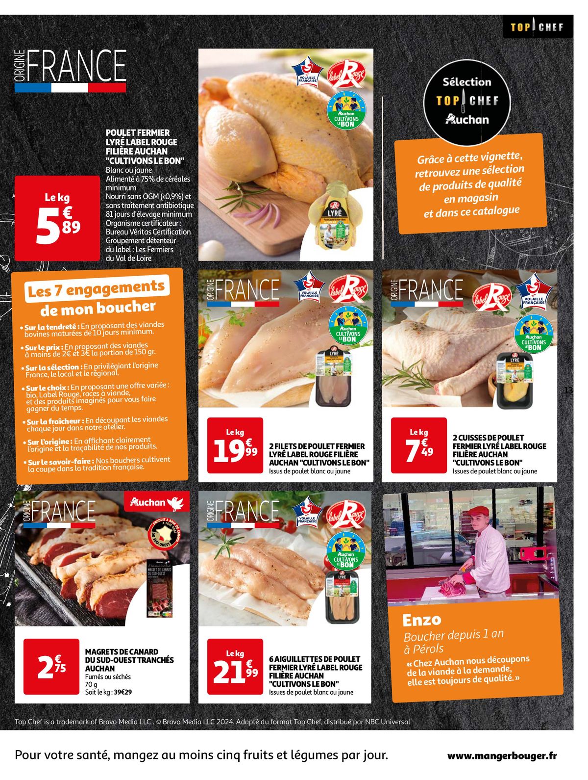 Catalogue Auchan s'associe de nouveau à Top Chef !, page 00013