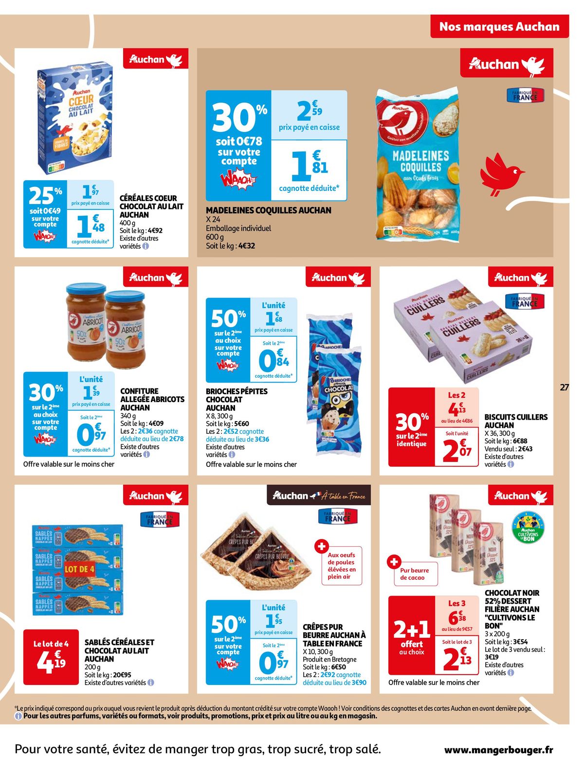 Catalogue Auchan s'associe de nouveau à Top Chef !, page 00027