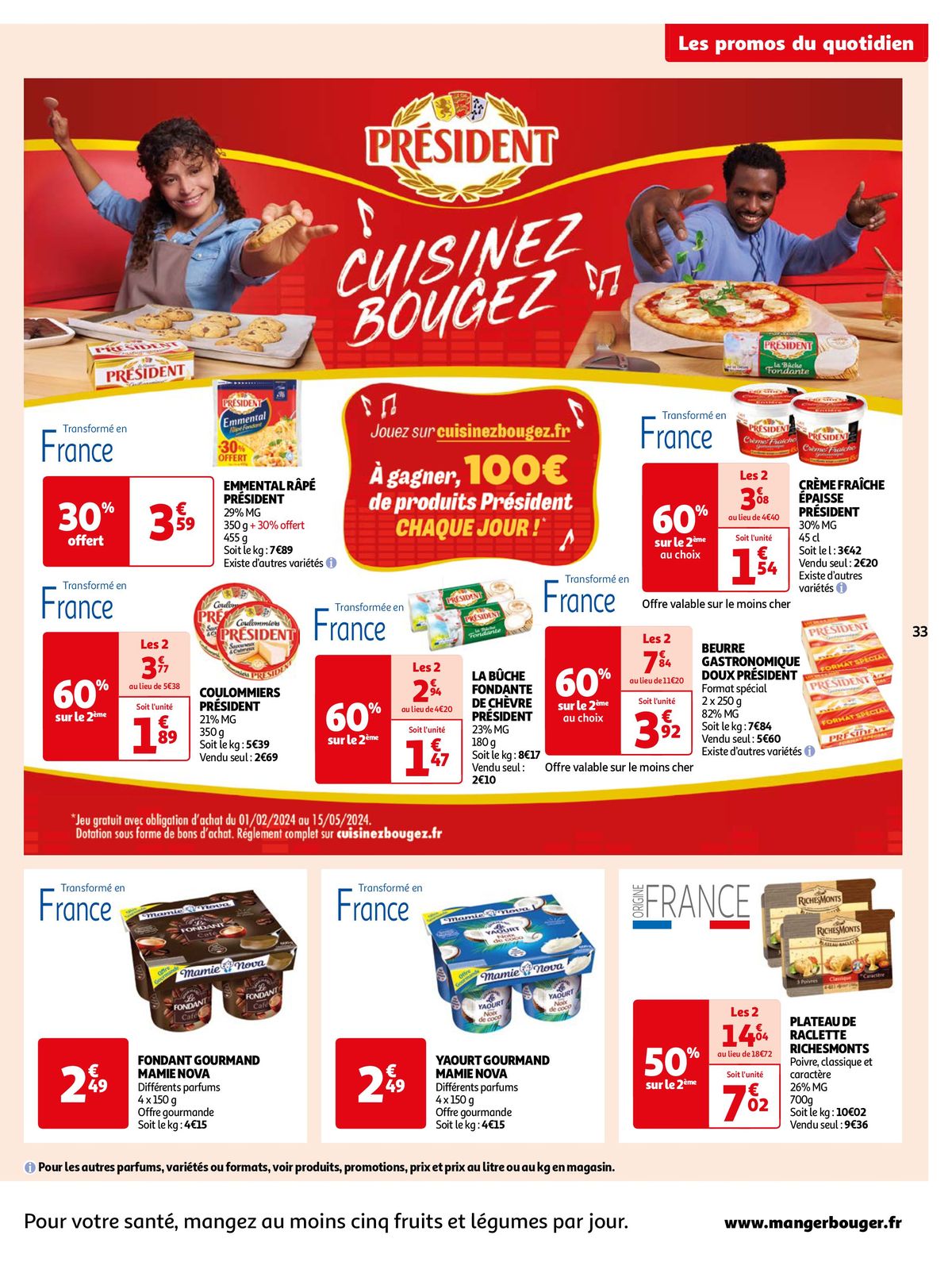 Catalogue Auchan s'associe de nouveau à Top Chef !, page 00033