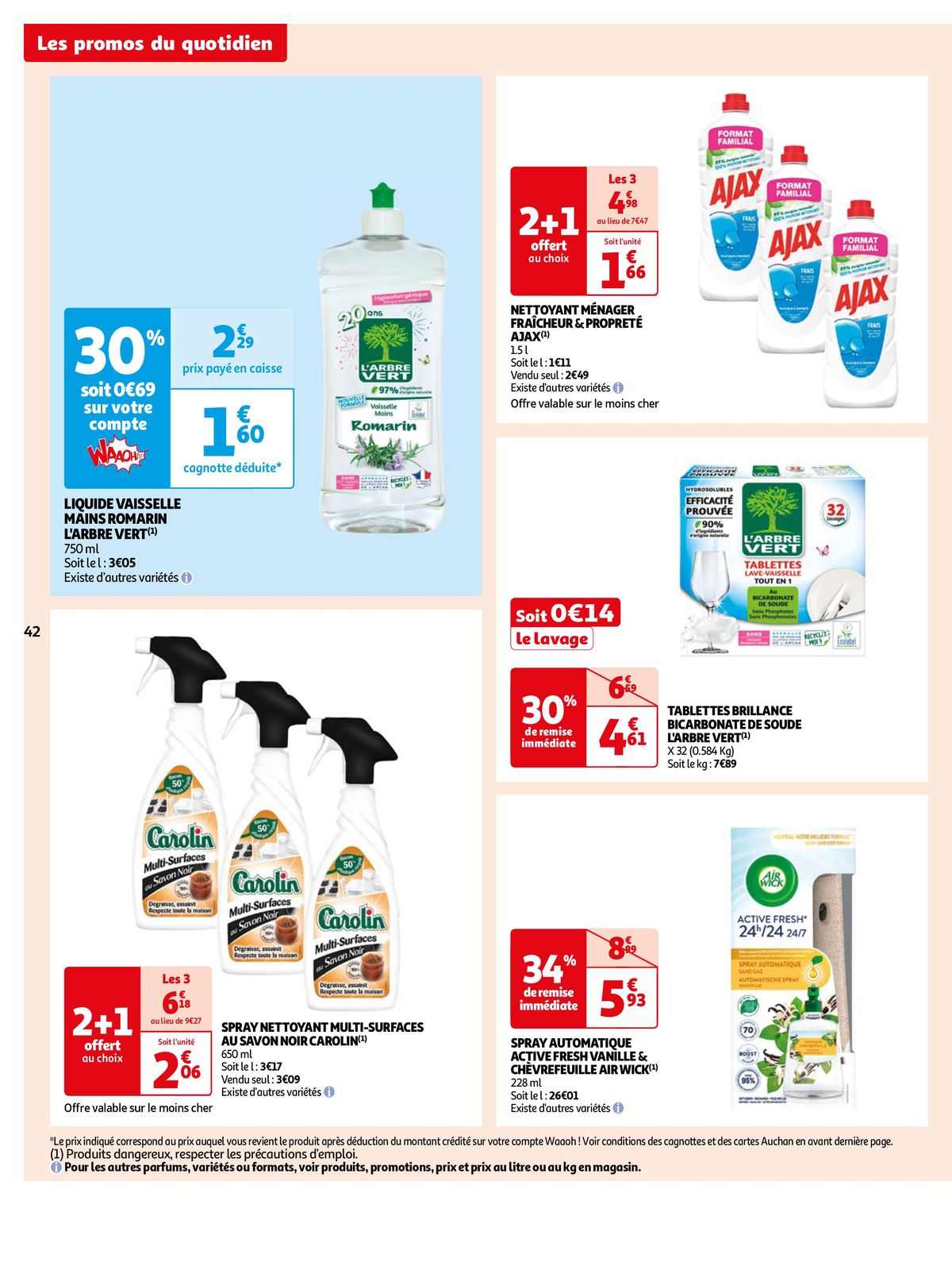 Catalogue Auchan s'associe de nouveau à Top Chef !, page 00042