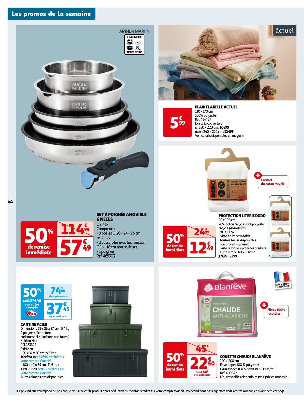 Catalogue Auchan s'associe de nouveau à Top Chef !, page 00044