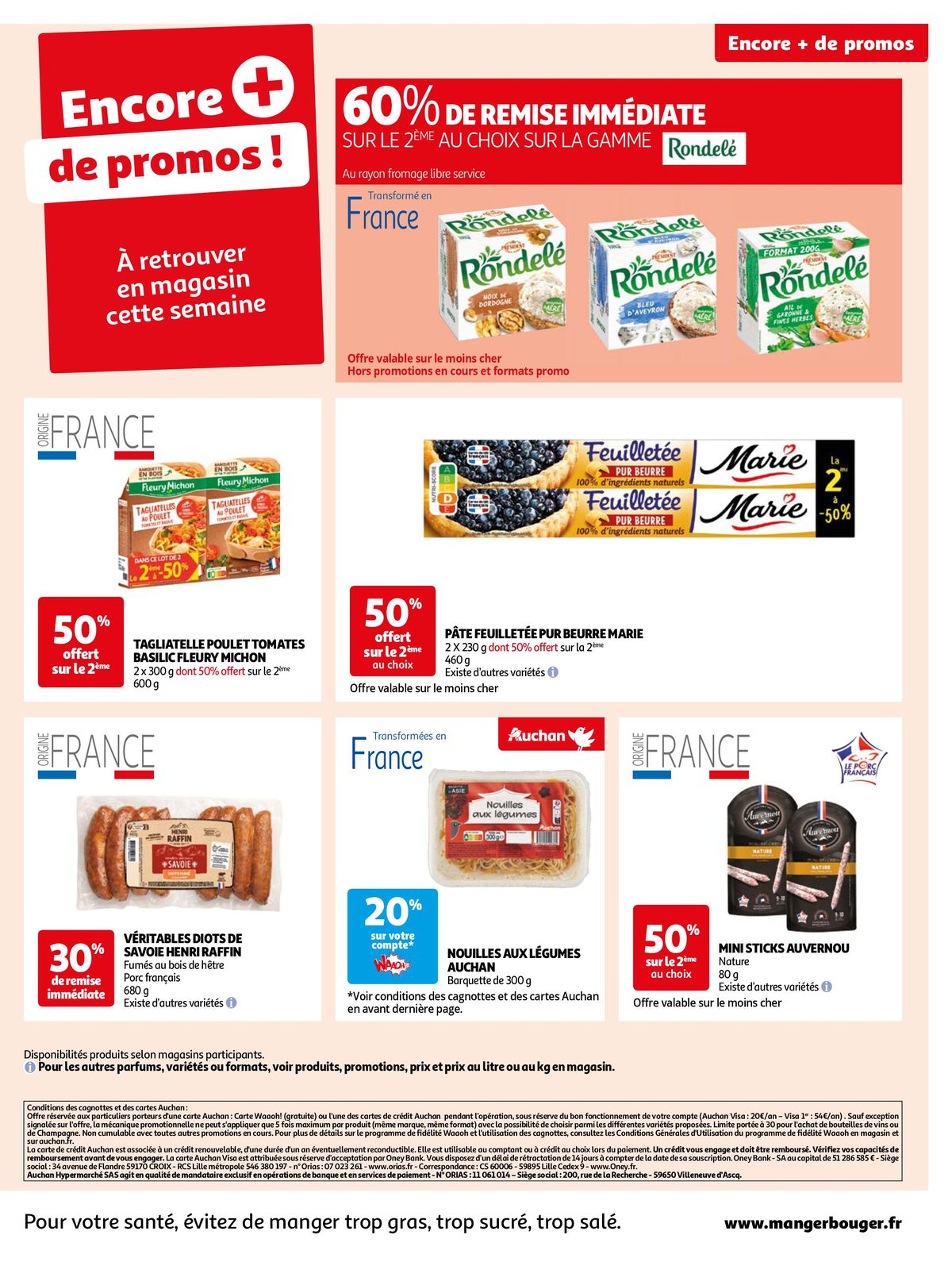 Catalogue Auchan s'associe de nouveau à Top Chef !, page 00057