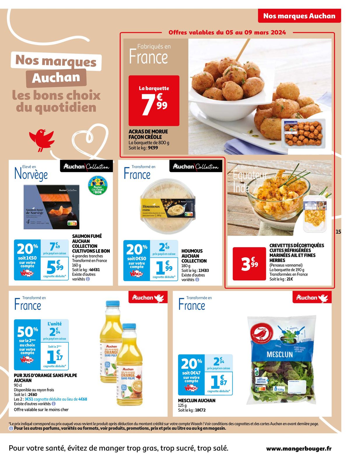 Catalogue Auchan s'associe de nouveau à Top Chef !, page 00015