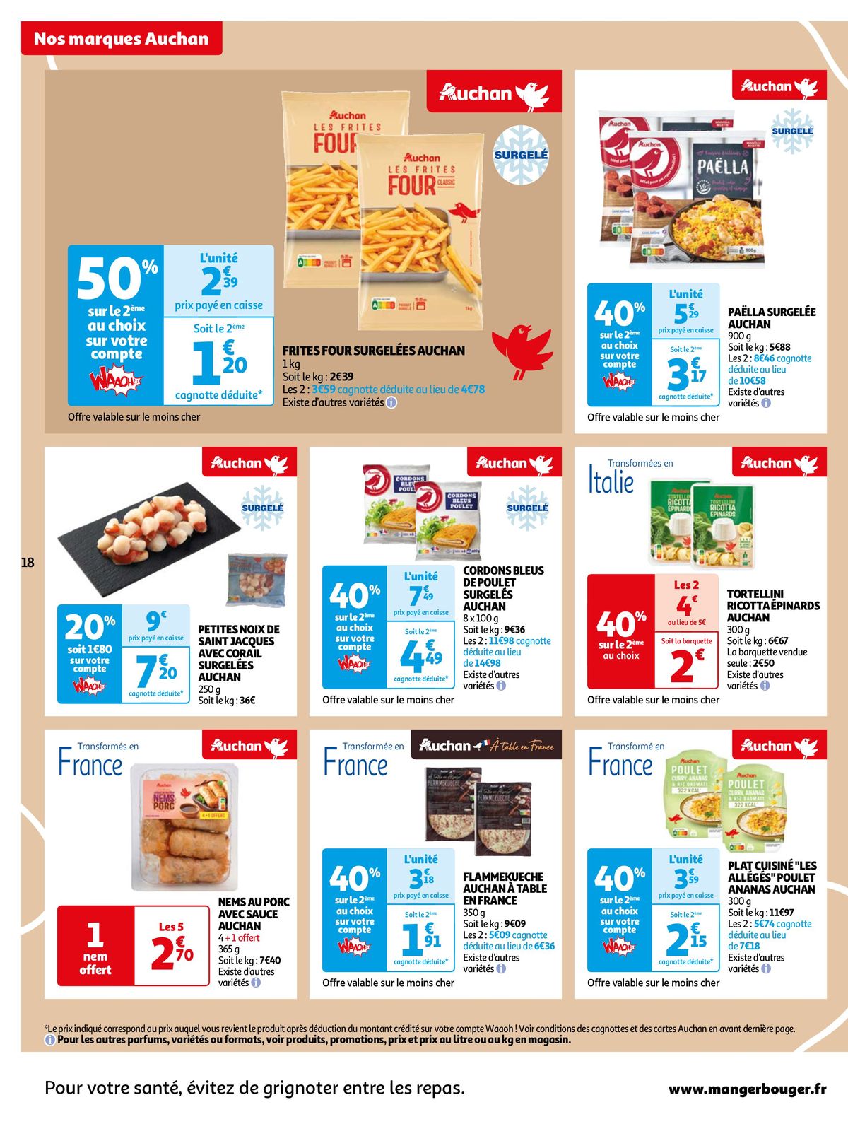 Catalogue Auchan s'associe de nouveau à Top Chef !, page 00018