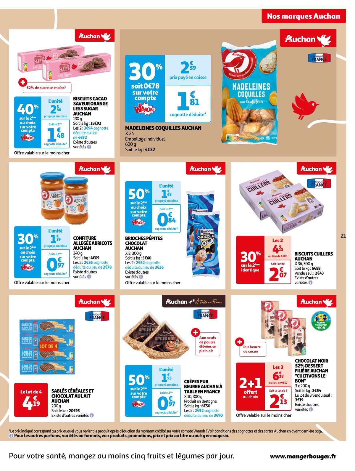 Catalogue Auchan s'associe de nouveau à Top Chef !, page 00021