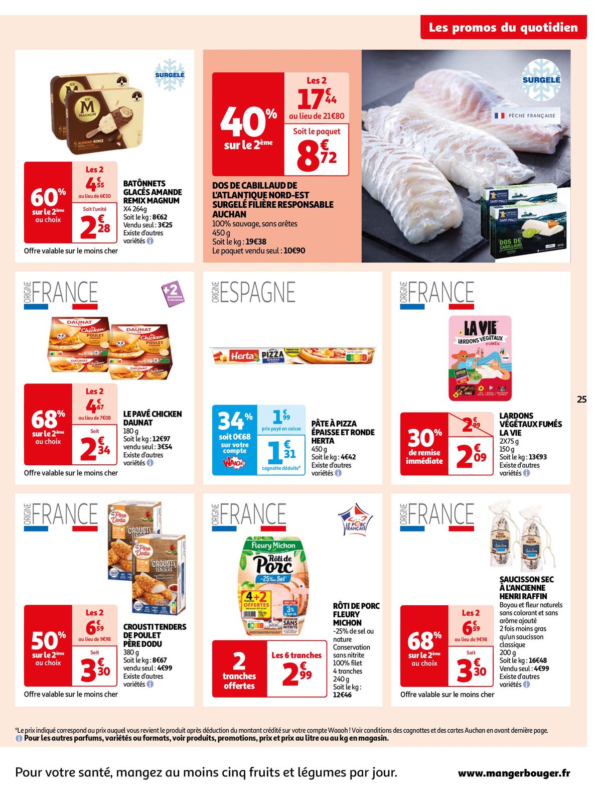 Catalogue Auchan s'associe de nouveau à Top Chef !, page 00025
