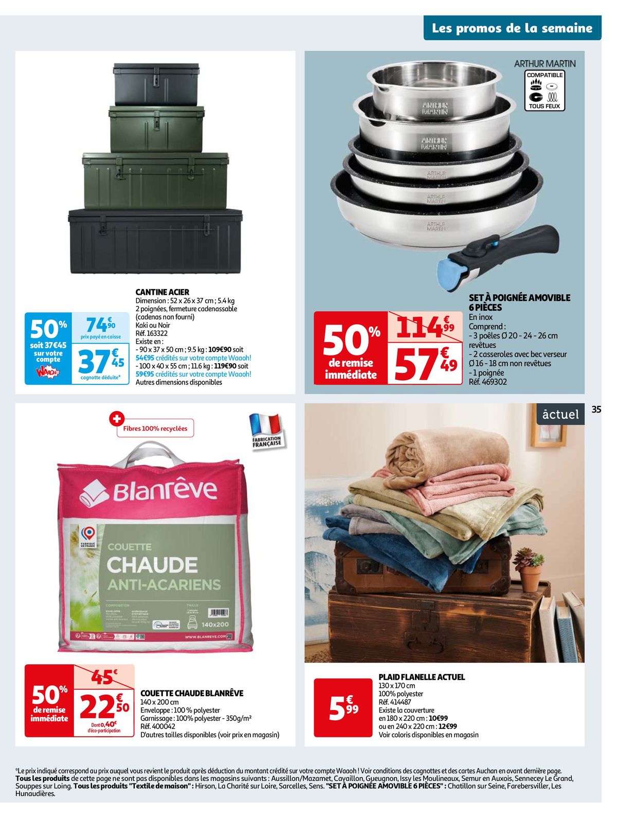 Catalogue Auchan s'associe de nouveau à Top Chef !, page 00035