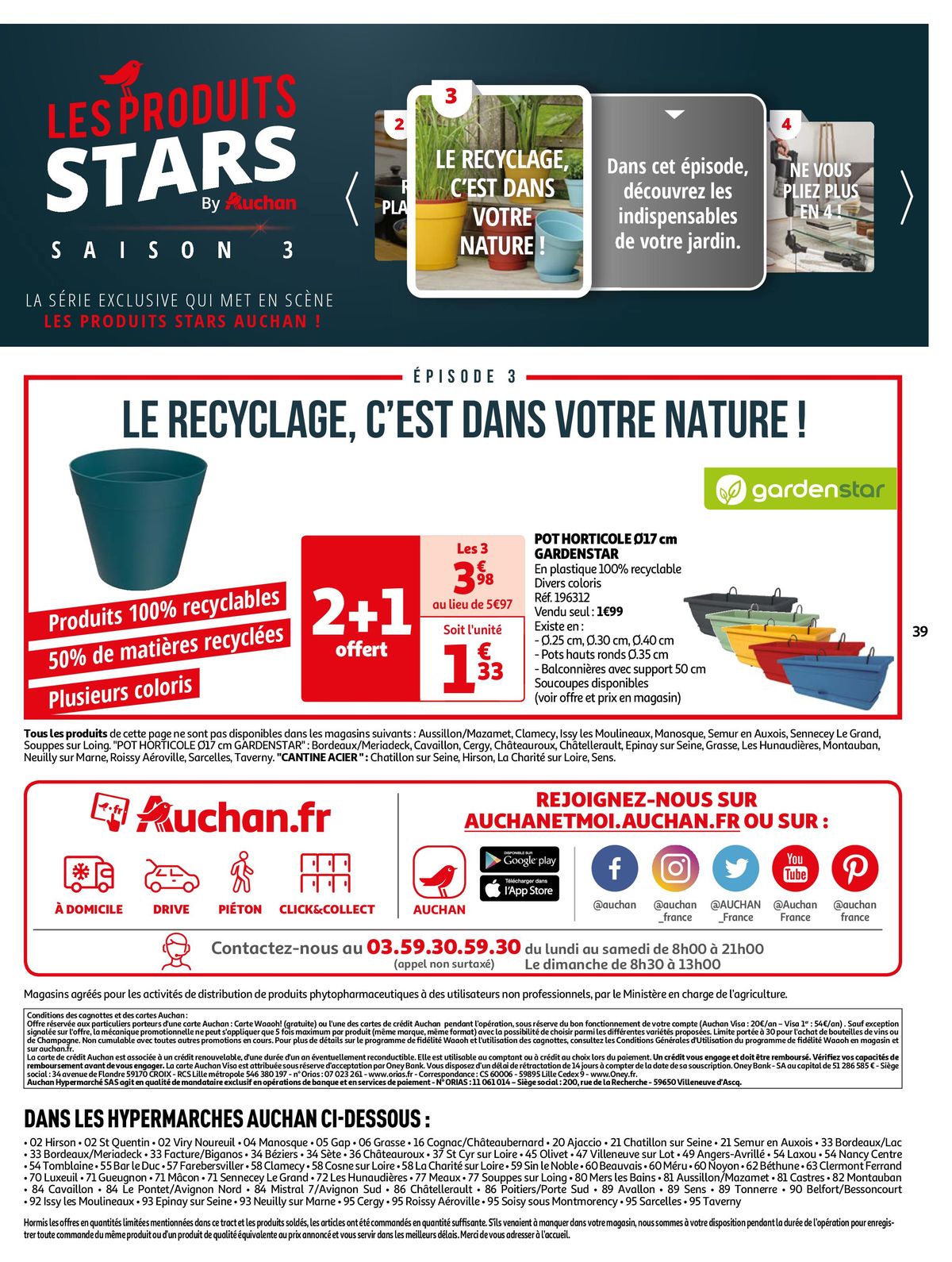 Catalogue Auchan s'associe de nouveau à Top Chef !, page 00039