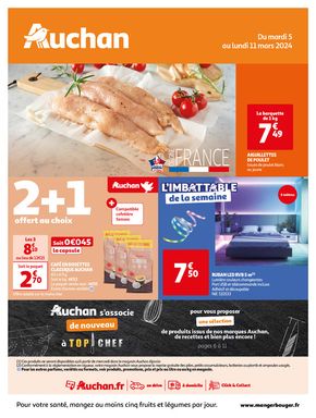 Catalogue Auchan Hypermarché à Noisy-le-Grand | Auchan s'associe de nouveau à Top Chef ! | 05/03/2024 - 11/03/2024