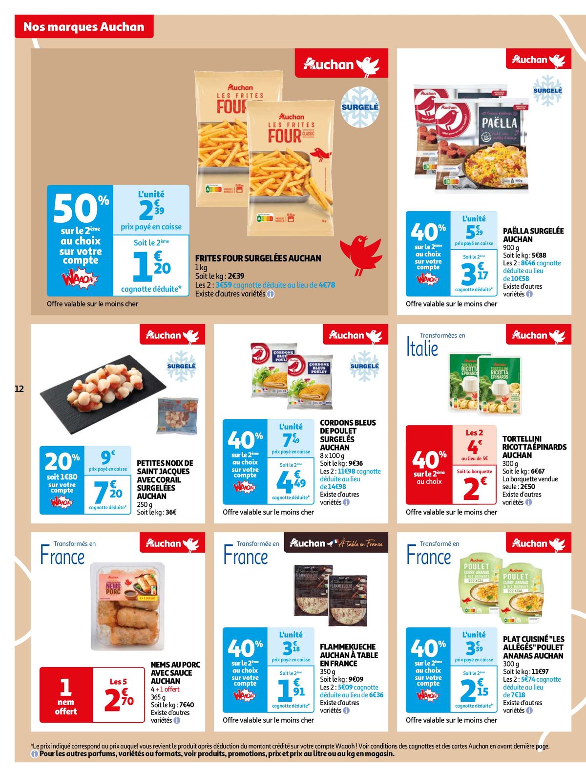 Catalogue Auchan s'associe de nouveau à Top Chef !, page 00012