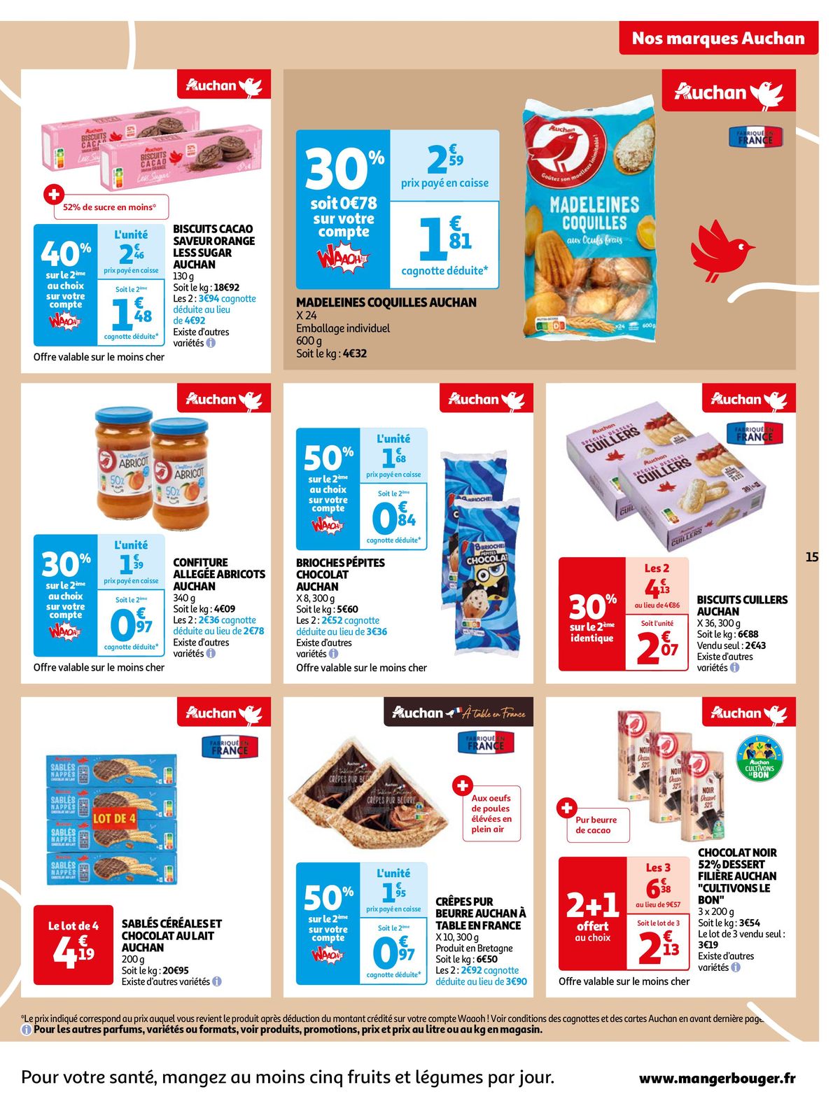 Catalogue Auchan s'associe de nouveau à Top Chef !, page 00015