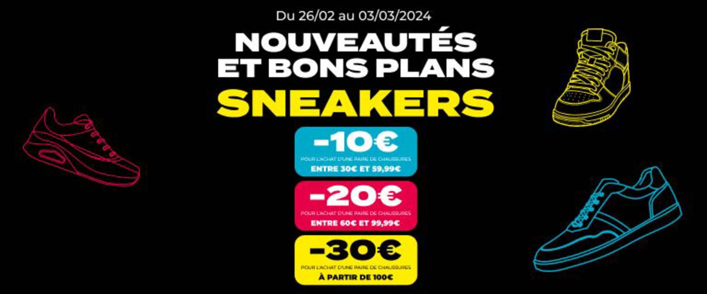 Catalogue Nouveautés et bons plans sneakers, page 00001