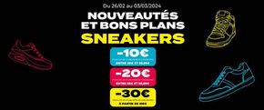 Promos de Sport à Paris | Nouveautés et bons plans sneakers sur GO Sport | 26/02/2024 - 03/03/2024