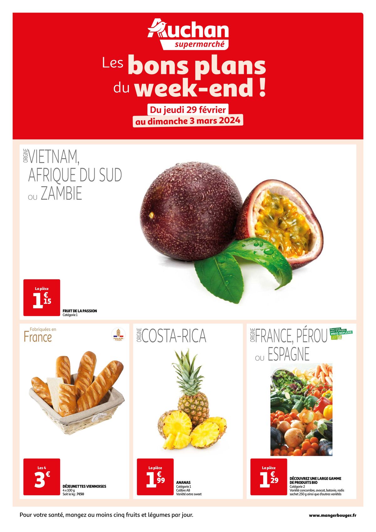 Catalogue Les bons plans du week-end dans votre super !, page 00001