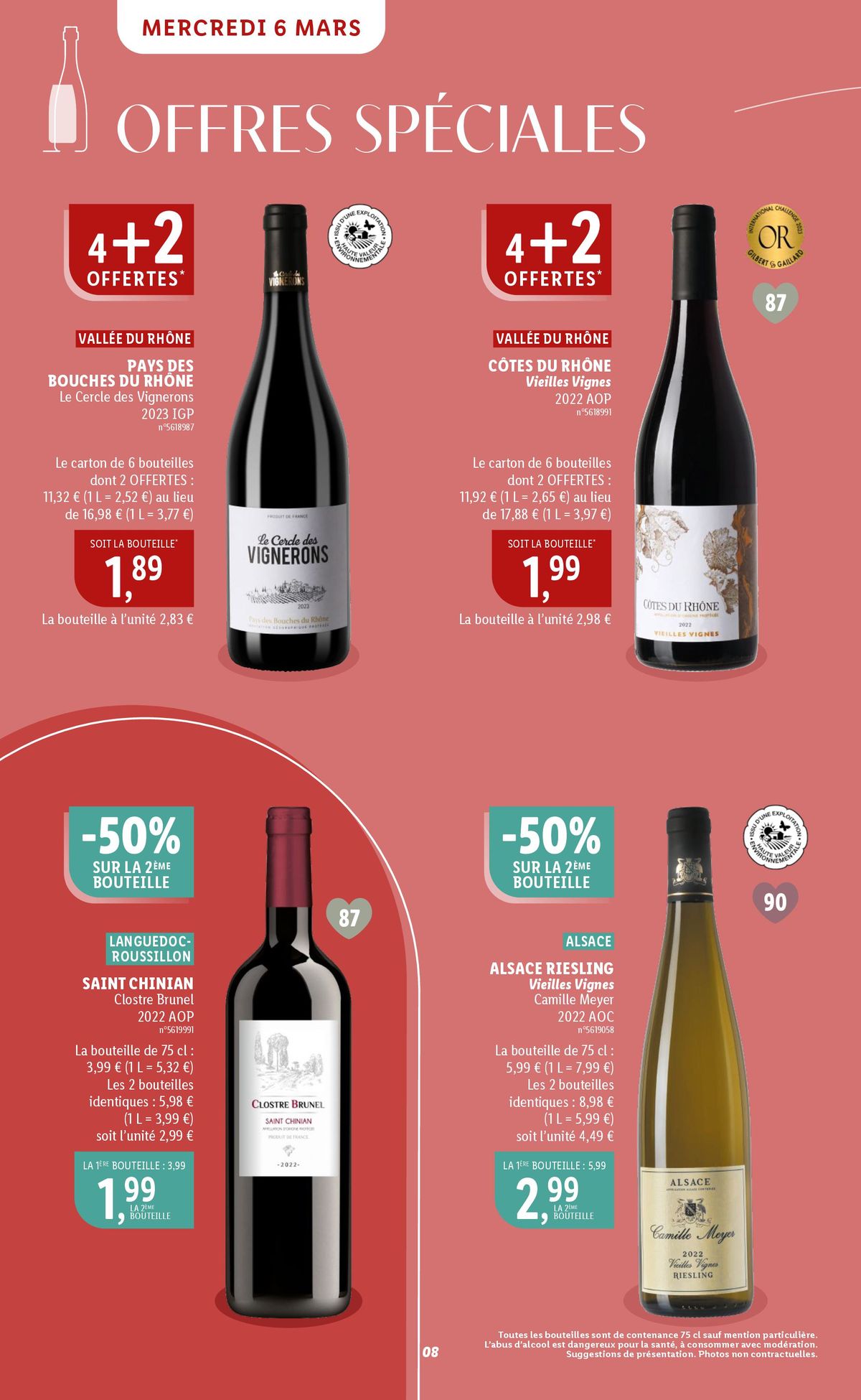 Catalogue La foire aux vins Lidl ! , page 00008