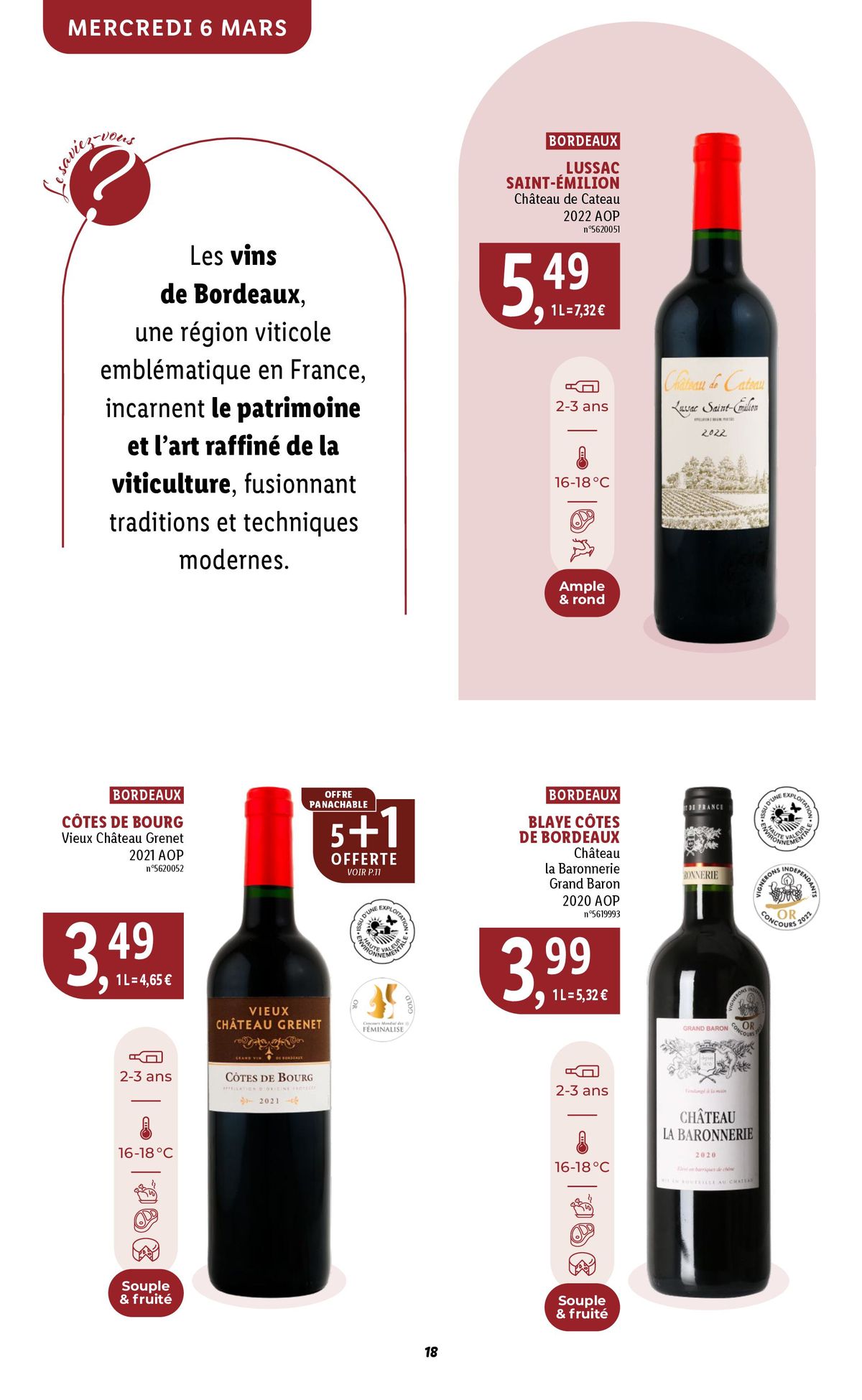 Catalogue La foire aux vins Lidl ! , page 00018