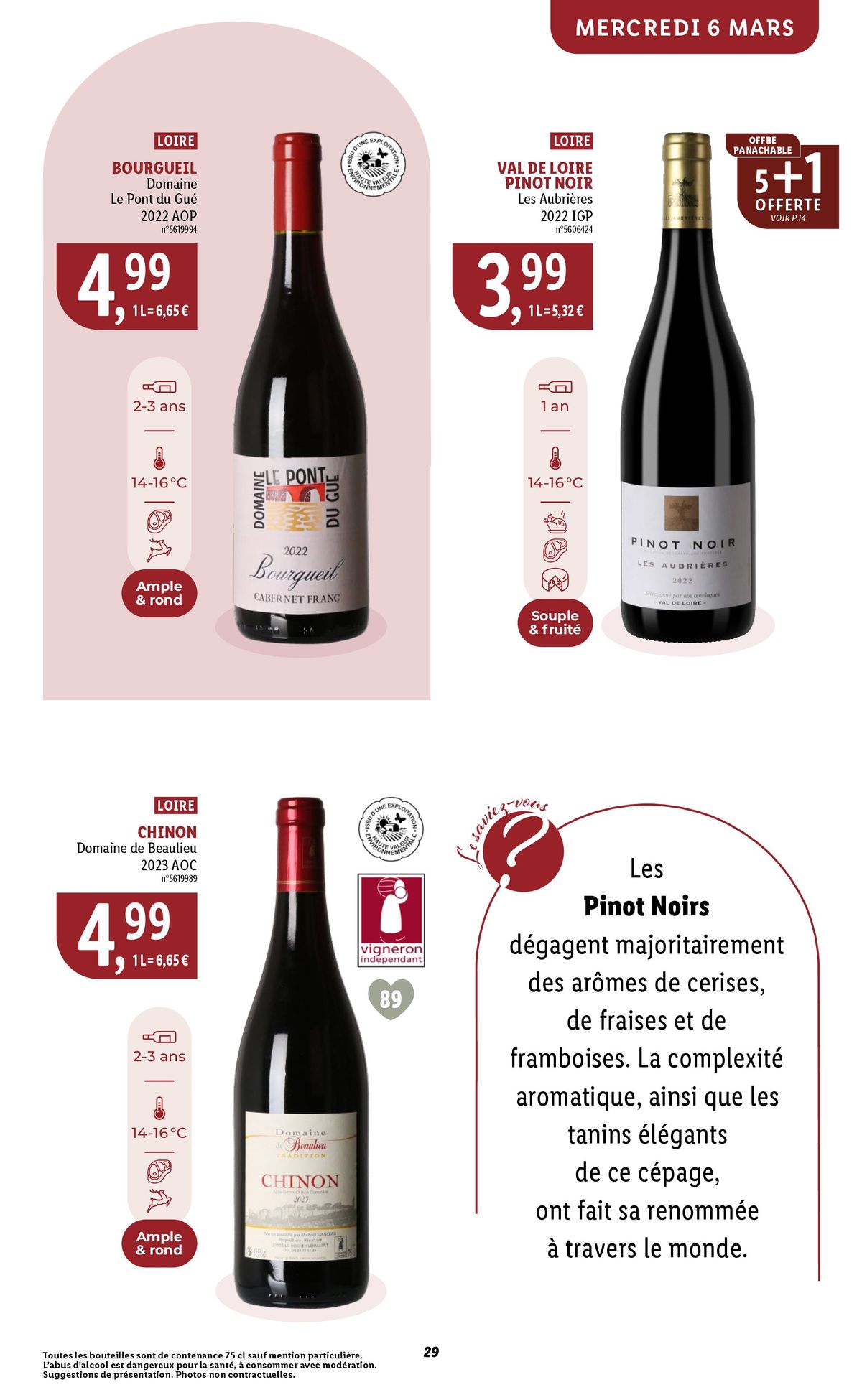Catalogue La foire aux vins Lidl ! , page 00029