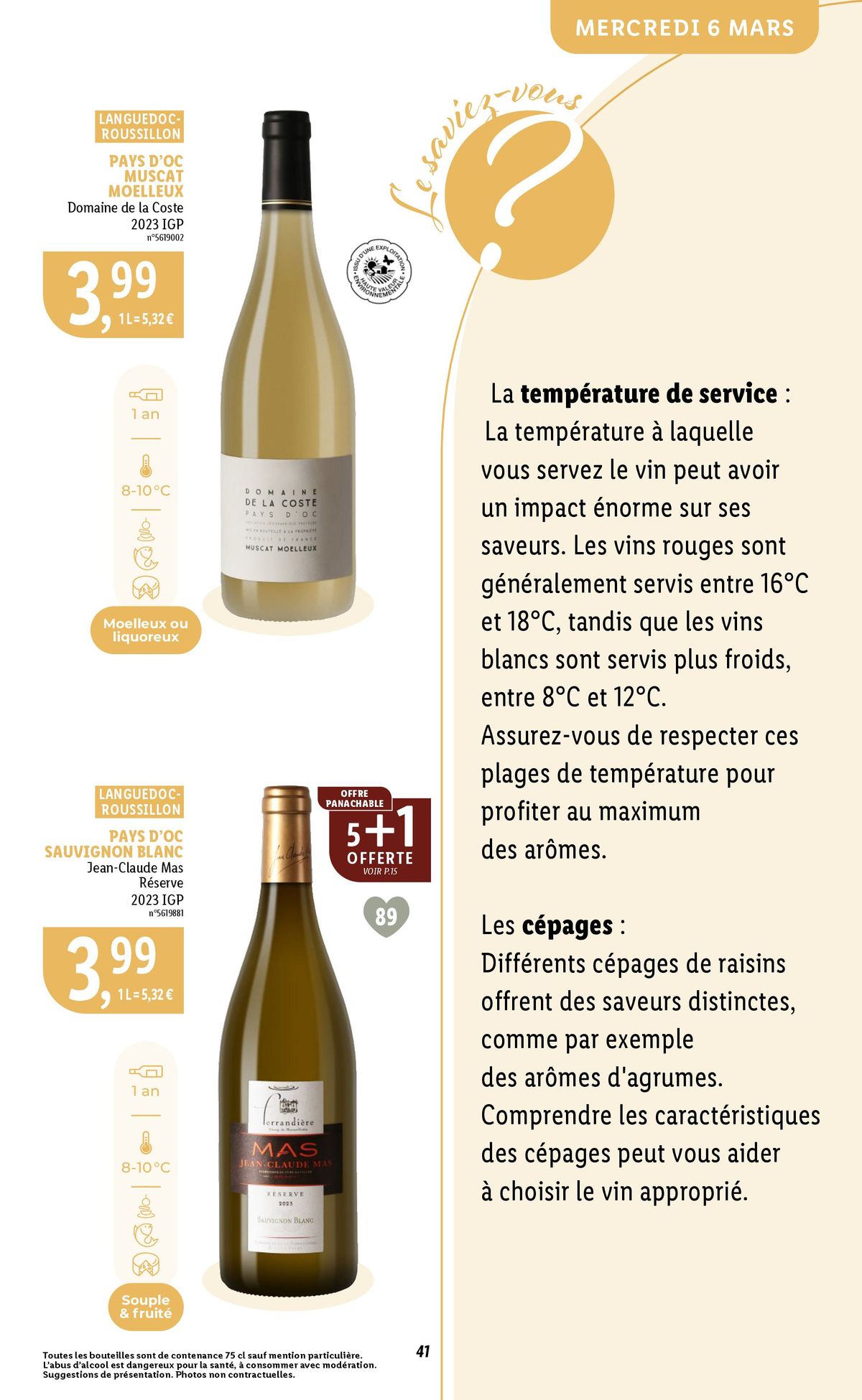 Catalogue La foire aux vins Lidl ! , page 00041