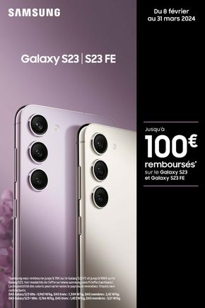 Catalogue LDLC à Vienne | Jusqu'à 100€ remboursés avec Samsung | 26/02/2024 - 31/03/2024