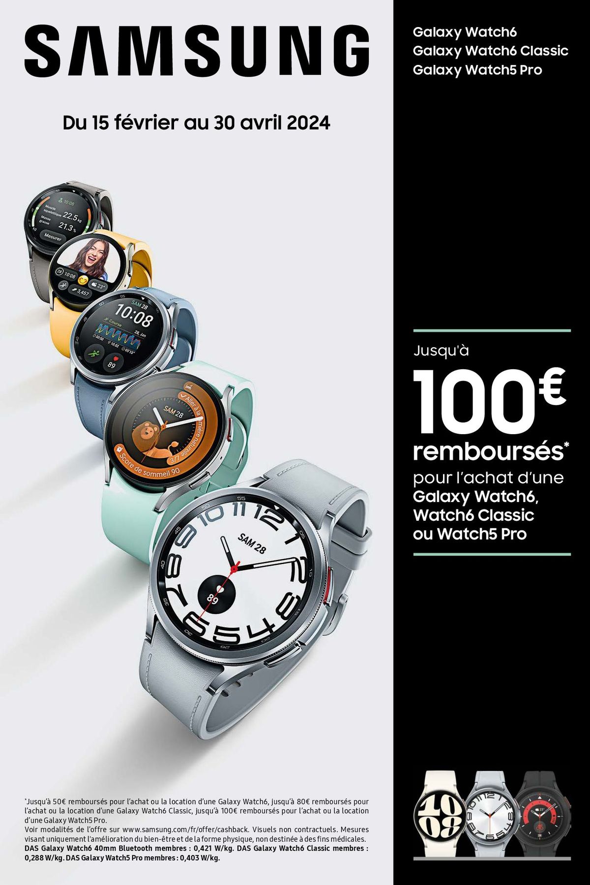 Catalogue Jusqu'à 100€ remboursés avec Samsung, page 00001