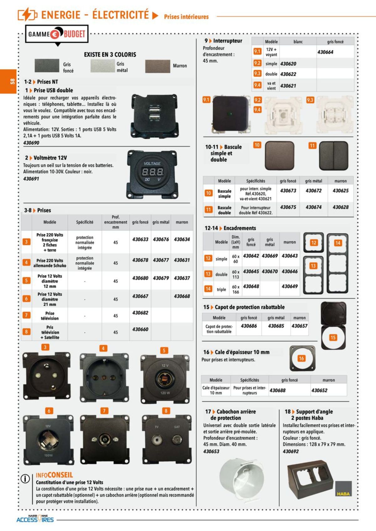 Catalogue Accessoires , page 00011