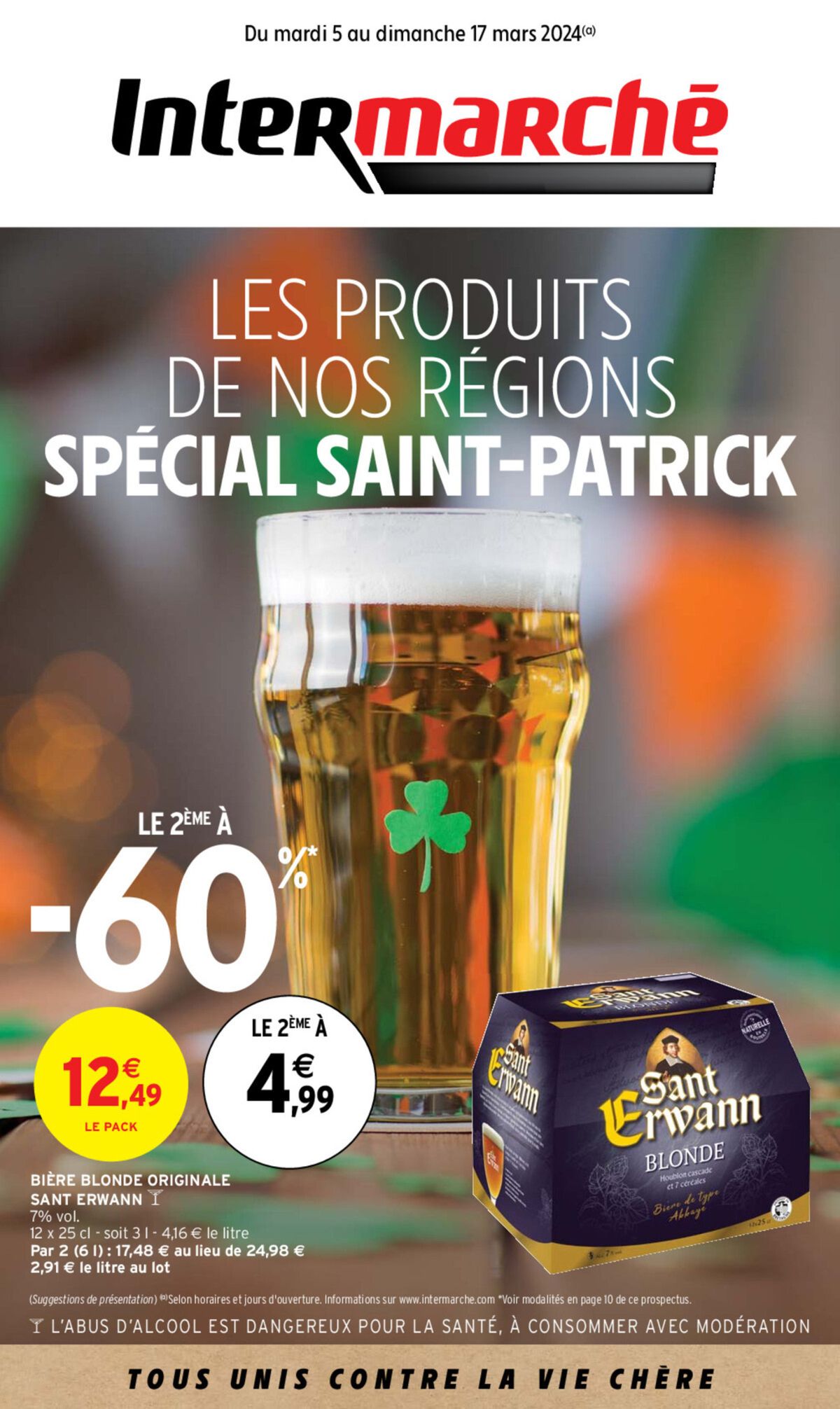 Catalogue LES PRODUITS DE NOS RÉGIONS SPÉCIAL SAINT-PATRICK, page 00001