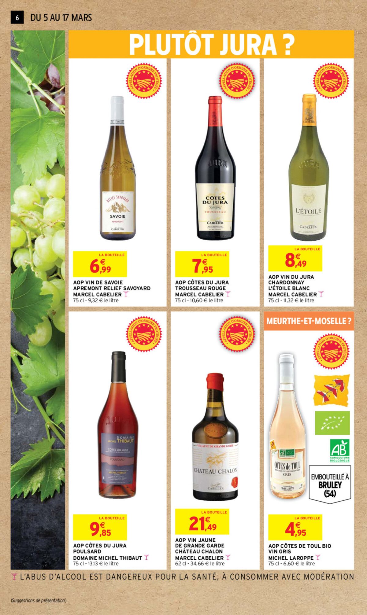 Catalogue LES PRODUITS DE NOS RÉGIONS SPÉCIAL FOIRE AUX VINS, page 00006