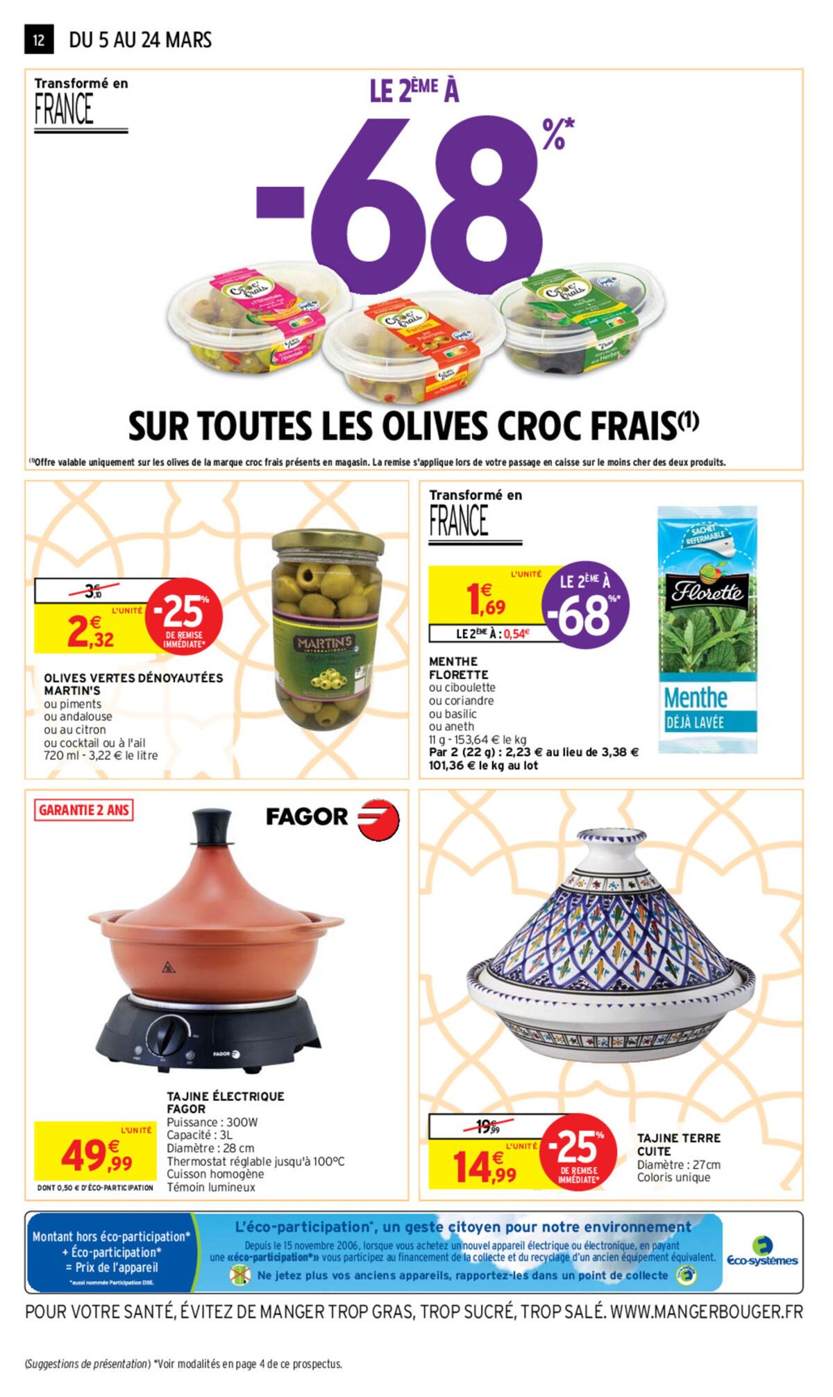 Catalogue SPÉCIAL ORIENT SAVEURS ÉPICÉES À PRIX DOUX., page 00003