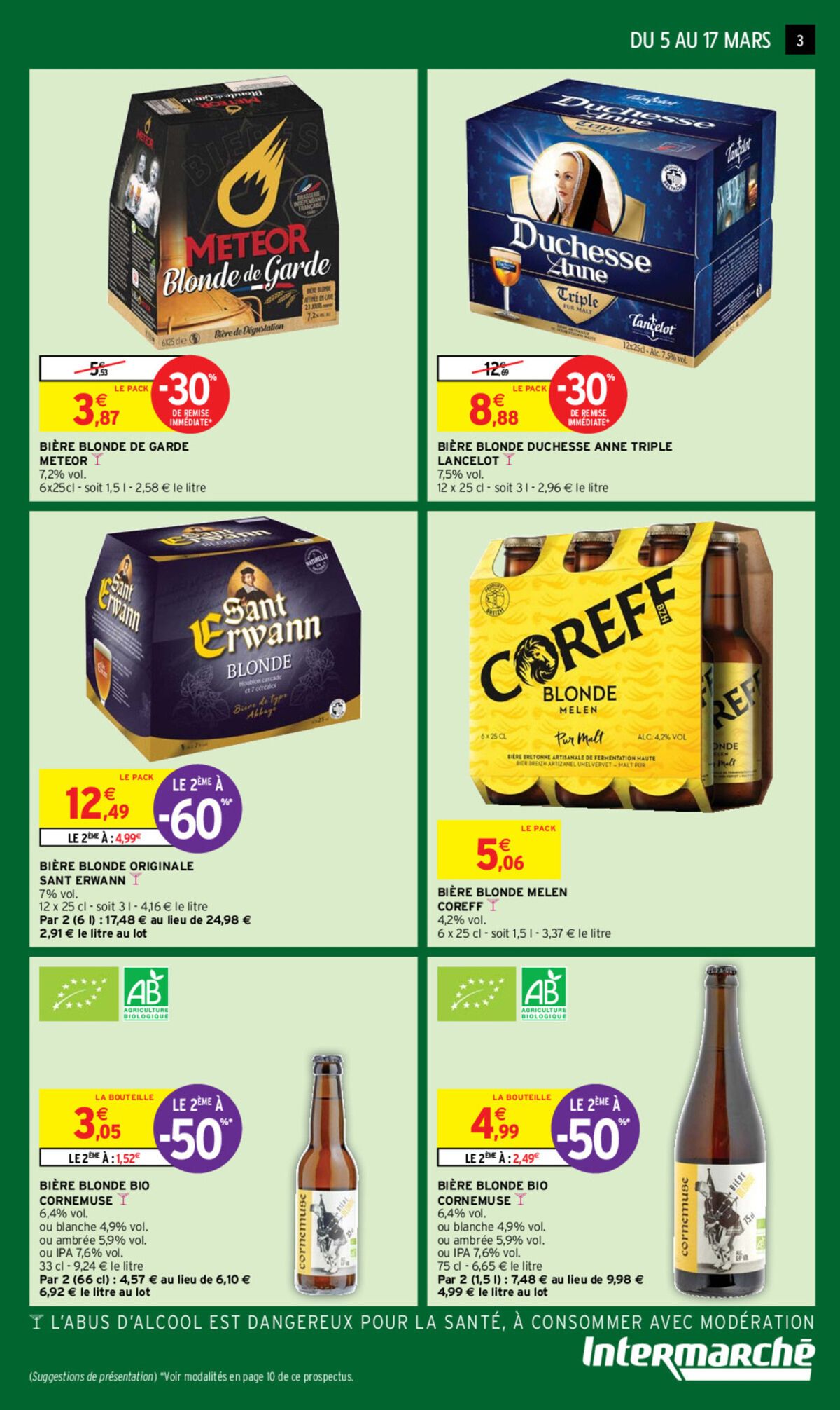 Catalogue LES PRODUITS DE NOS RÉGIONS SPÉCIAL SAINT-PATRICK, page 00003