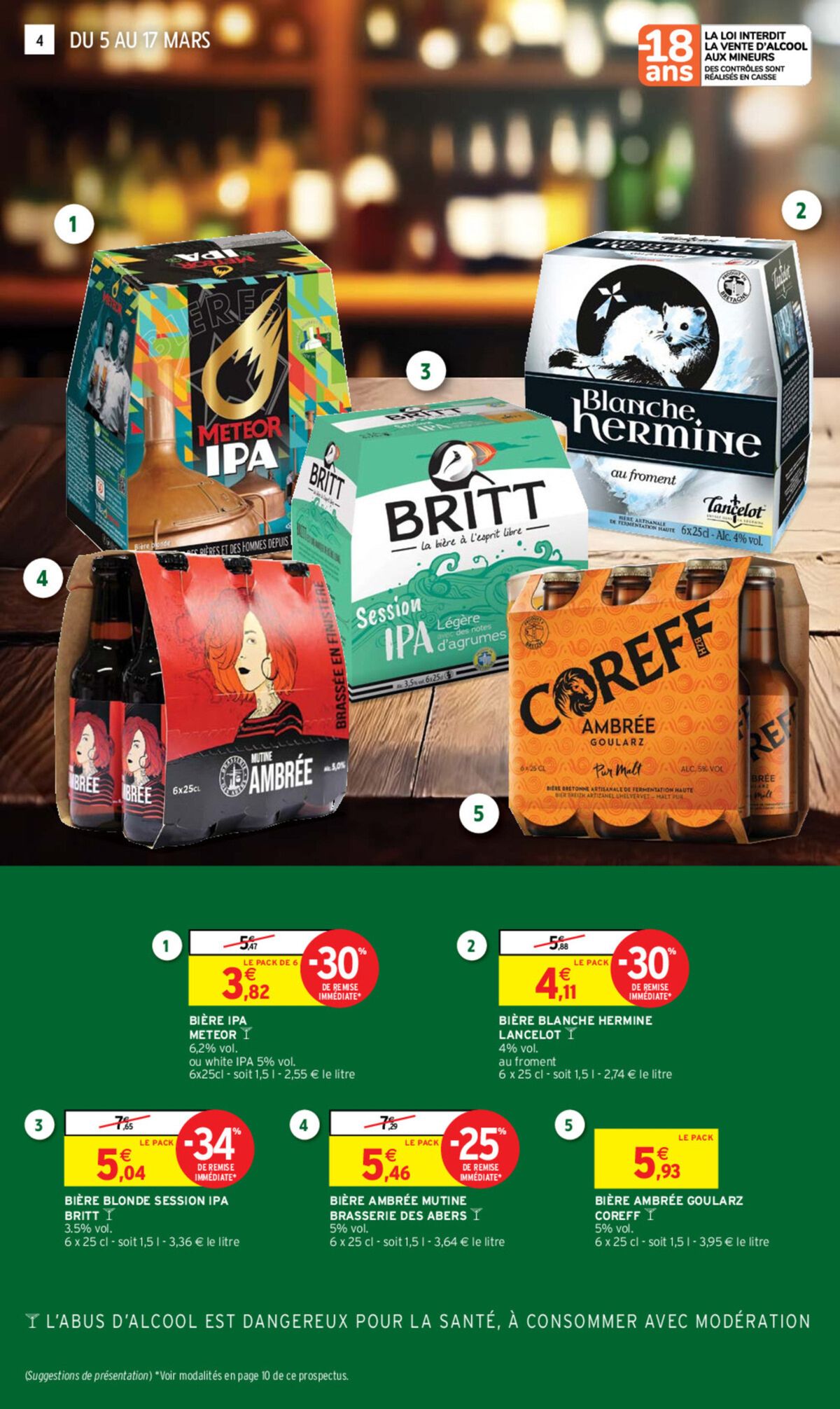 Catalogue LES PRODUITS DE NOS RÉGIONS SPÉCIAL SAINT-PATRICK, page 00004