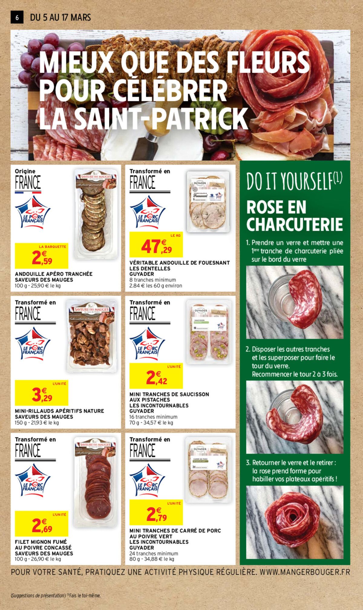 Catalogue LES PRODUITS DE NOS RÉGIONS SPÉCIAL SAINT-PATRICK, page 00006