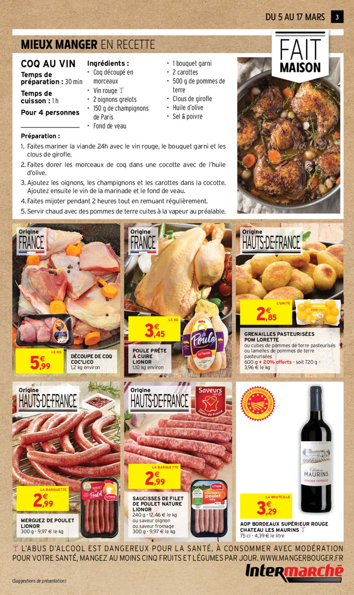 Catalogue LES PRODUITS DE NOTRE RÉGION SPÉCIAL VOLAILLE, page 00003