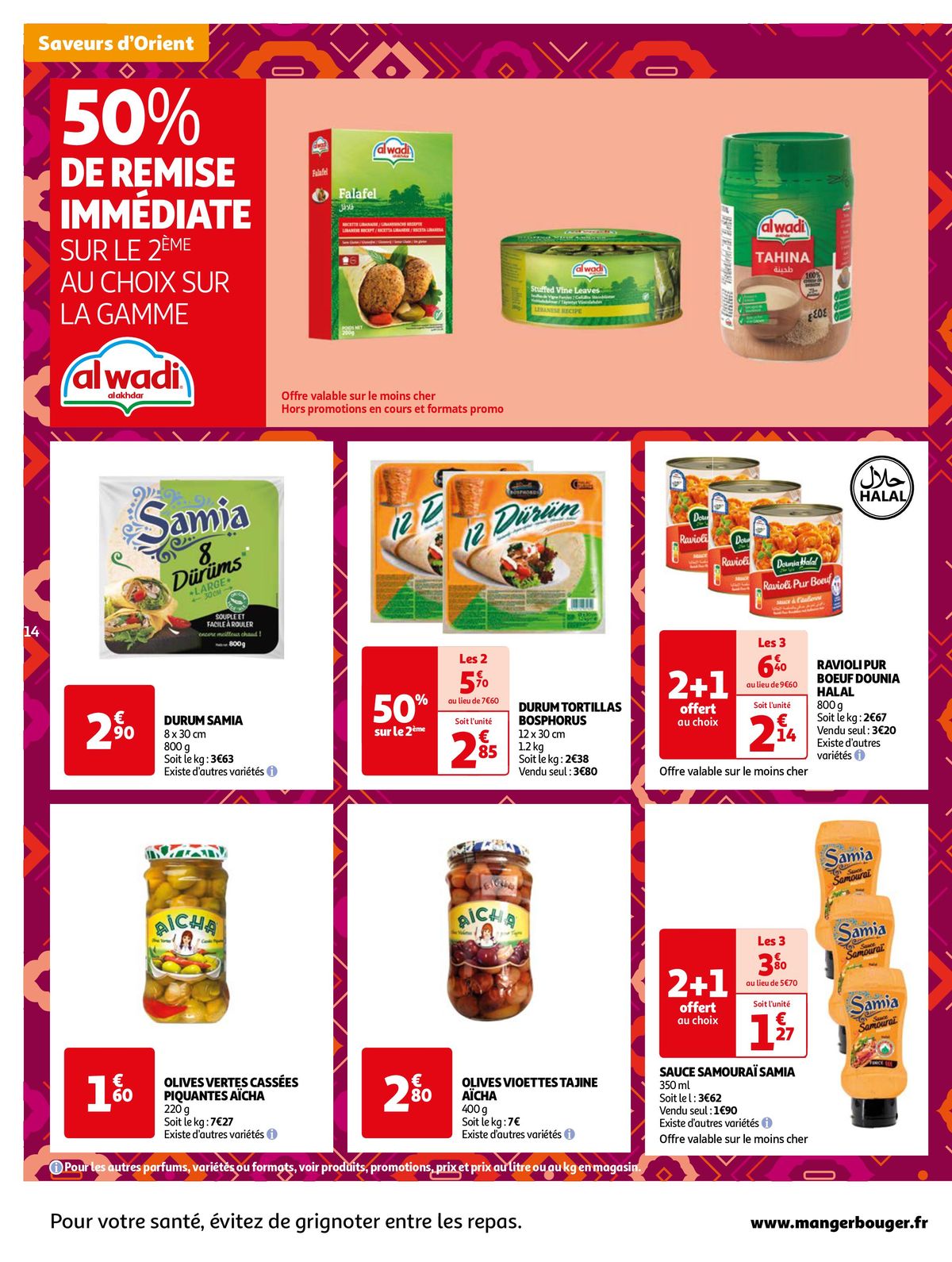 Catalogue Votre Ramadan à petits prix, page 00014