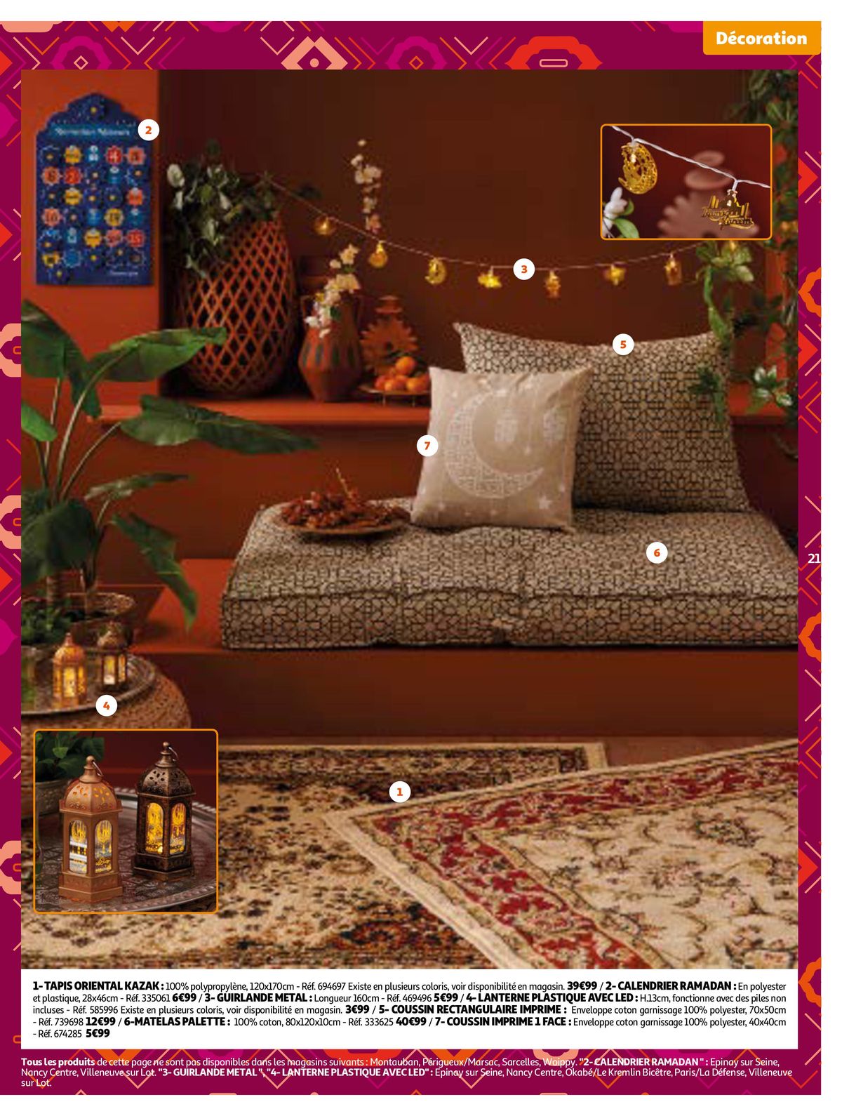 Catalogue Votre Ramadan à petits prix, page 00021