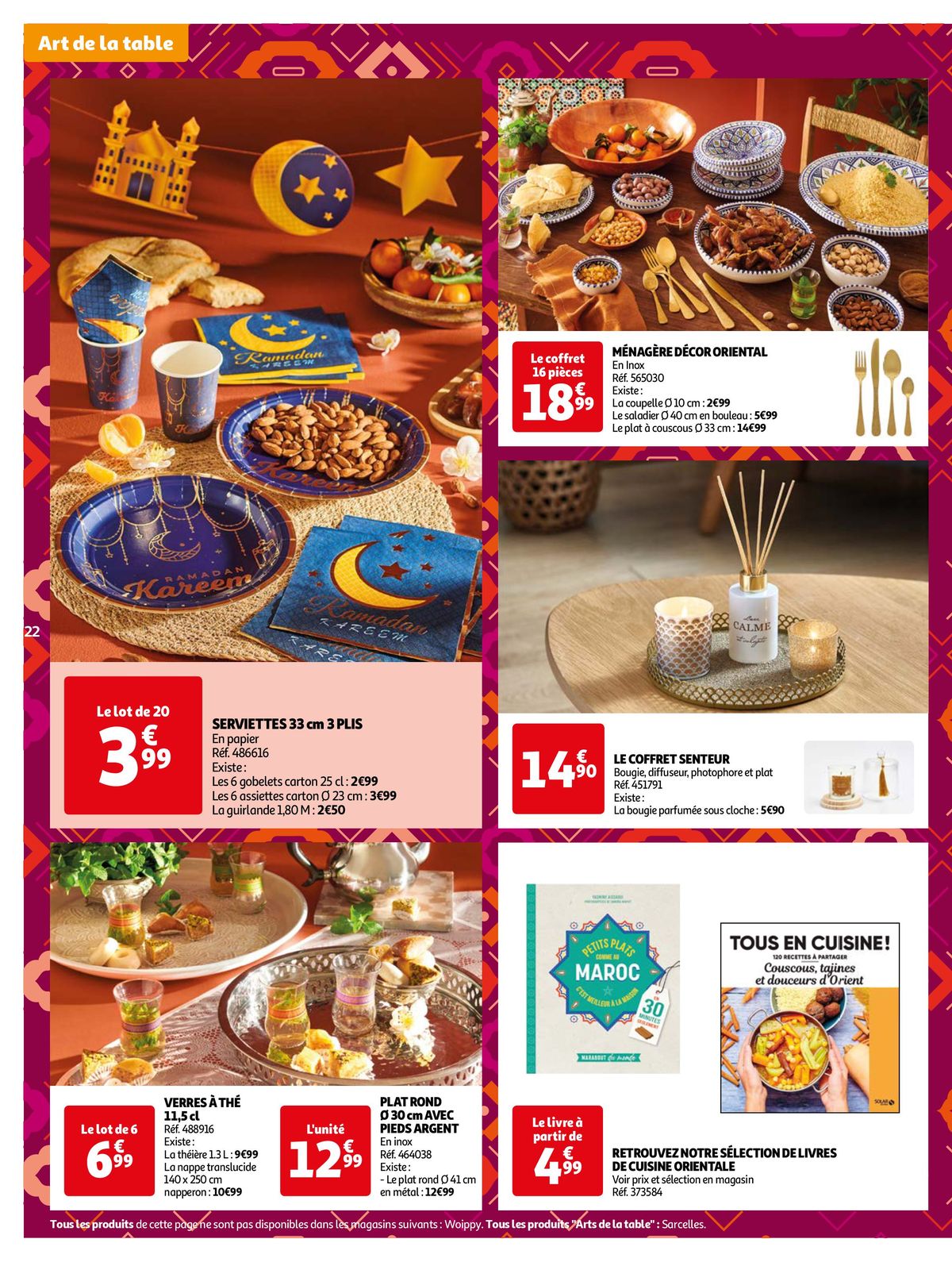 Catalogue Votre Ramadan à petits prix, page 00022