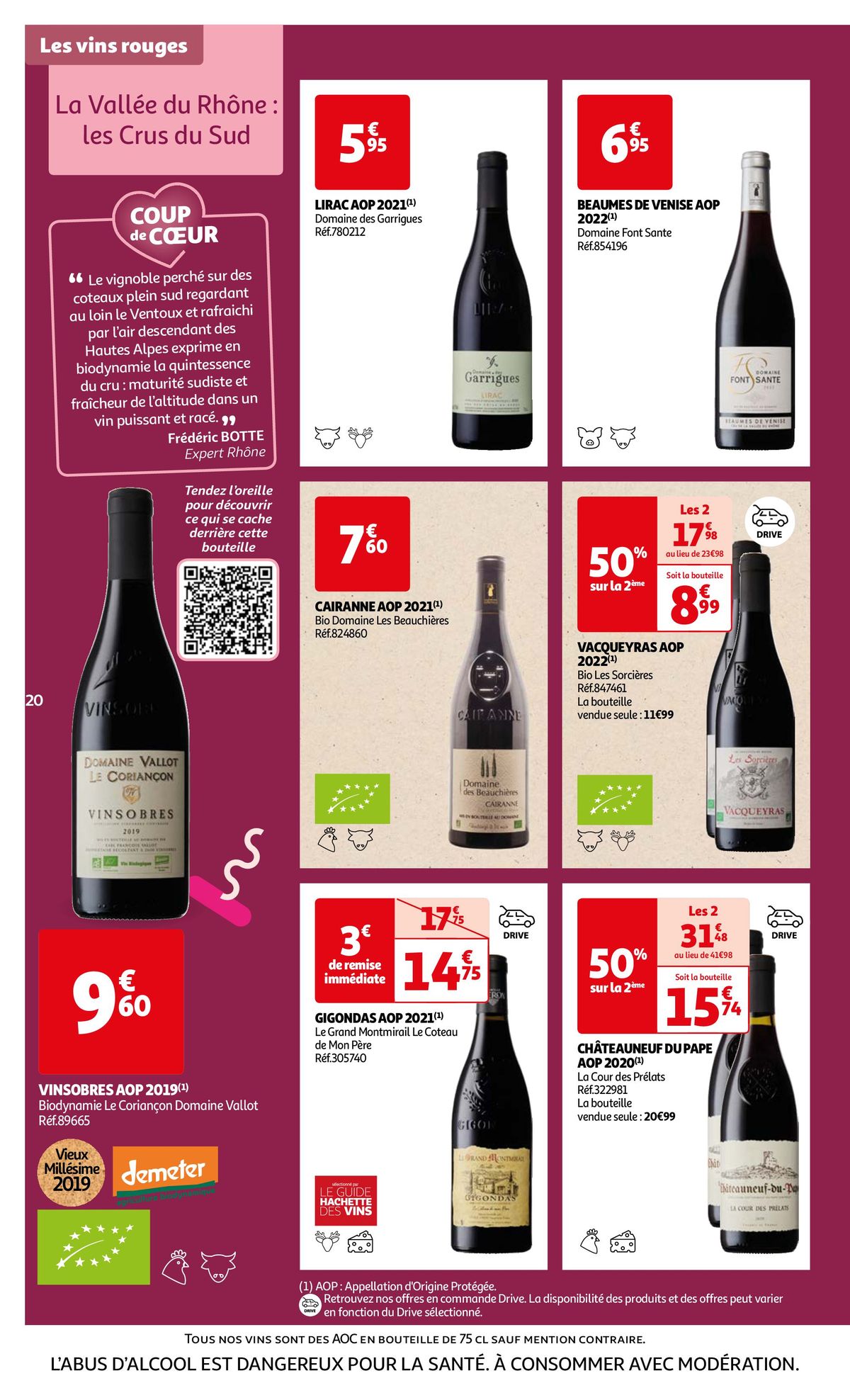 Catalogue La foire aux vins au plus proche des vignerons, page 00020