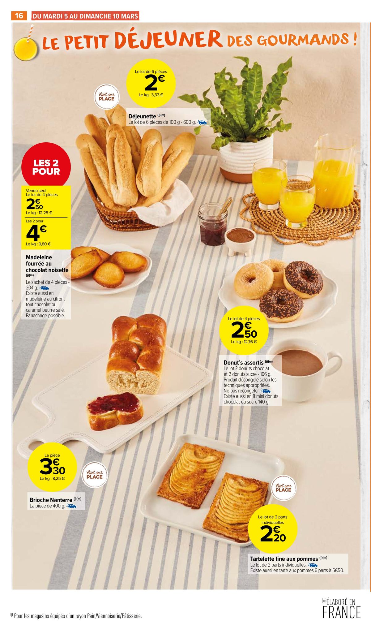 Catalogue Un petit déjeuner pour tous les goûts !, page 00018